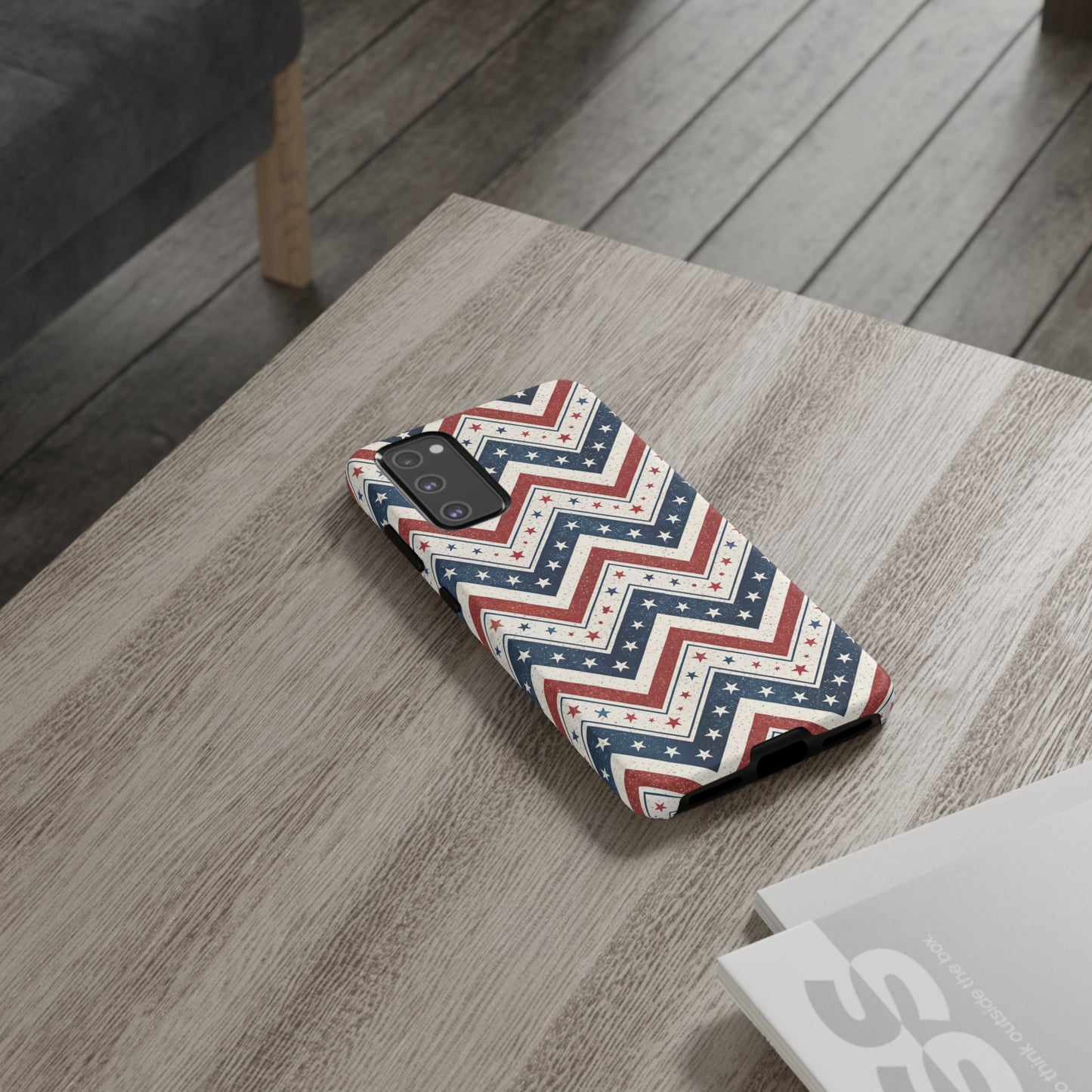 Vintage Patriotic Stars and Stripes Samsung Phone Case