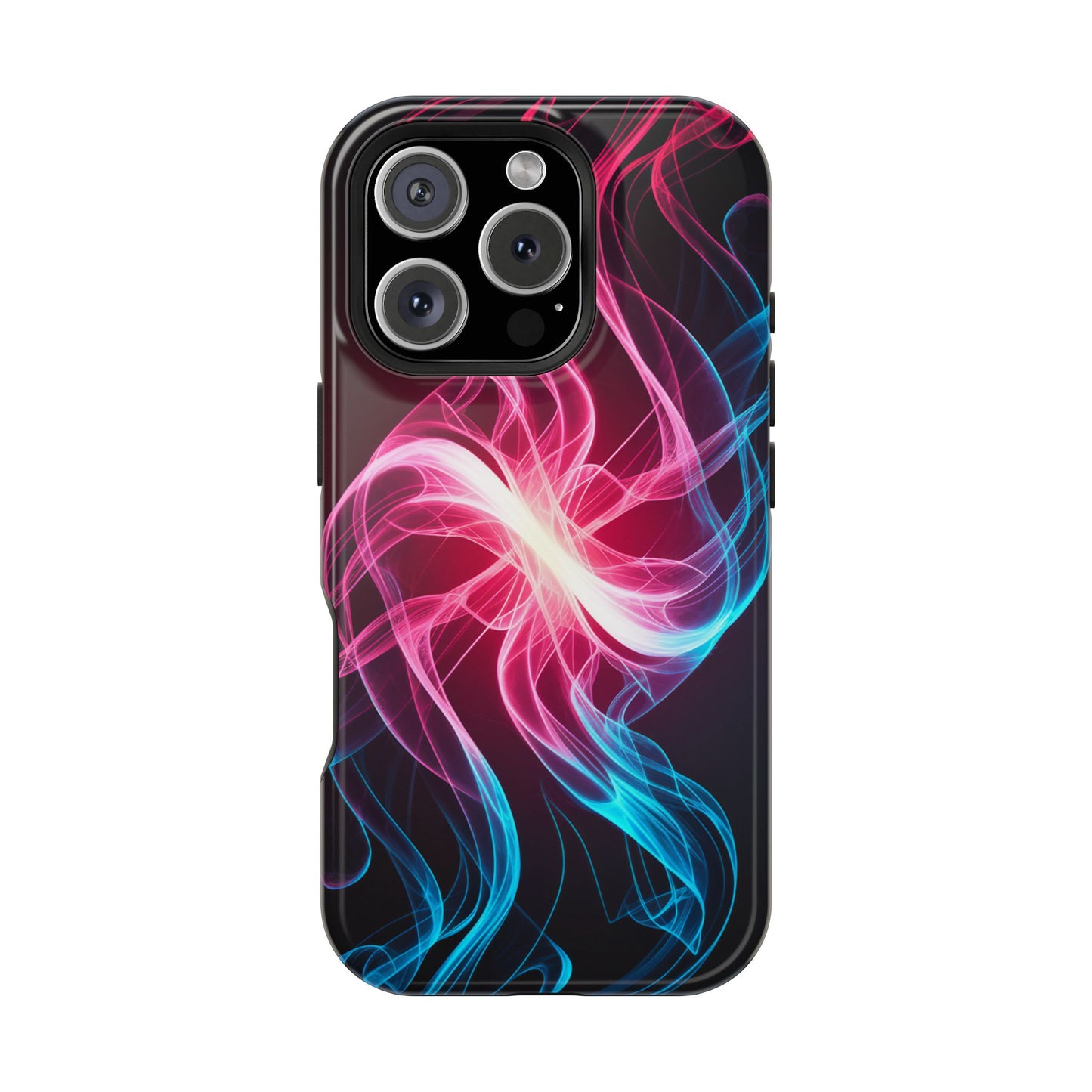 Red White and Blue Swirl Design iPhone Tough Case