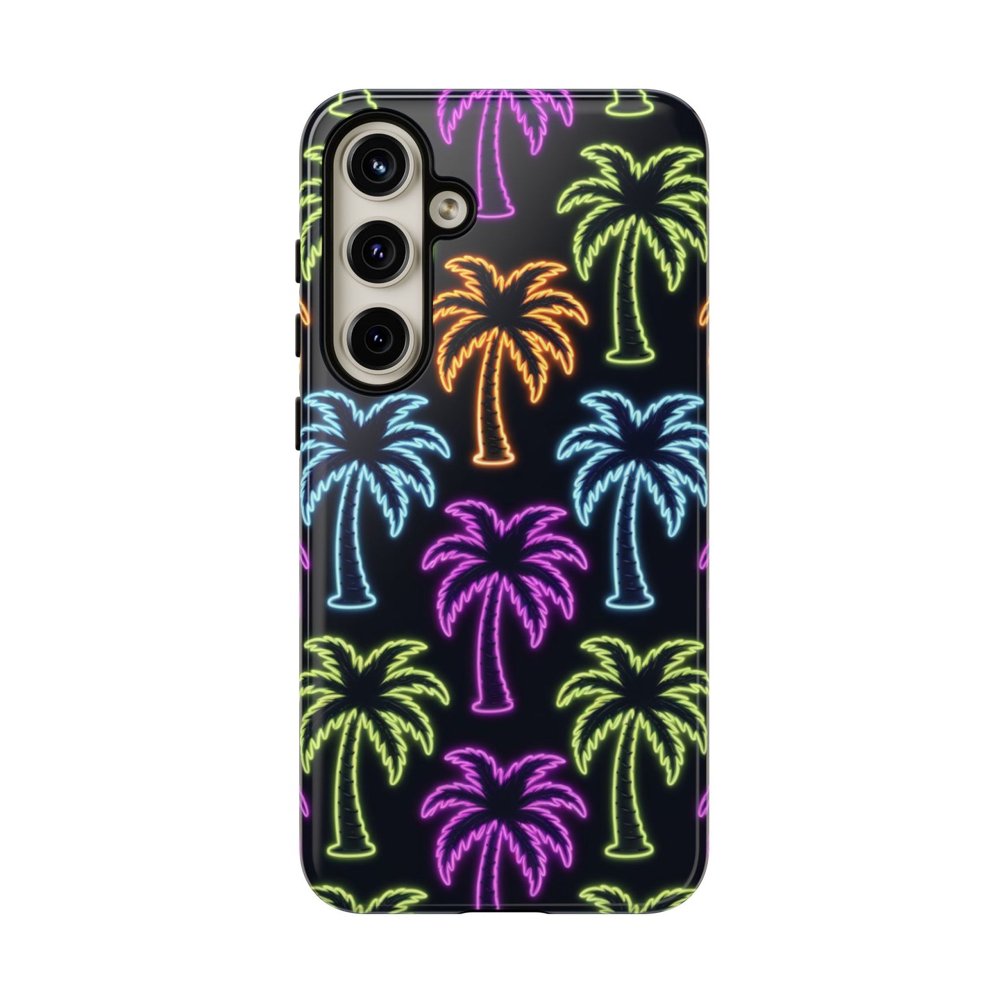Neon Palm Trees Phone Case