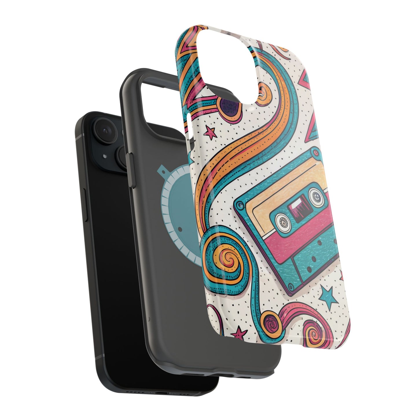Retro Cassette Design iPhone Tough Case