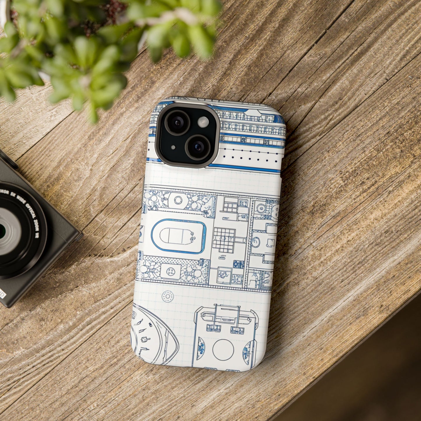 Cruise Ship Design Inspired iPhone Tough Case