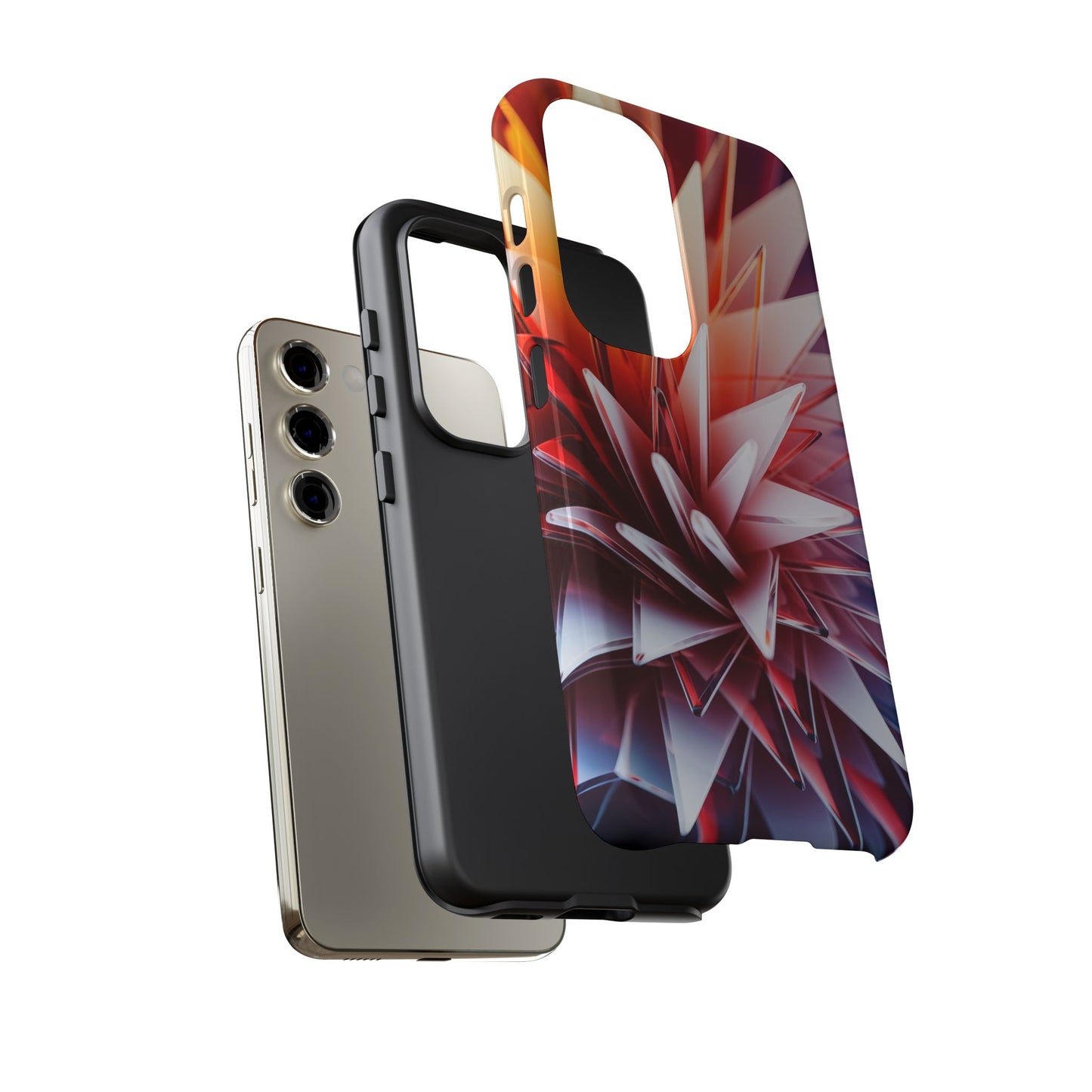 Glass Flower Inspired Tough Cases Samsung Phone Case