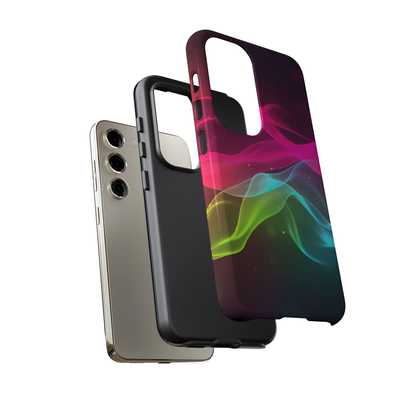 Ride the Rainbow Wave Phone Samsung Tough Case