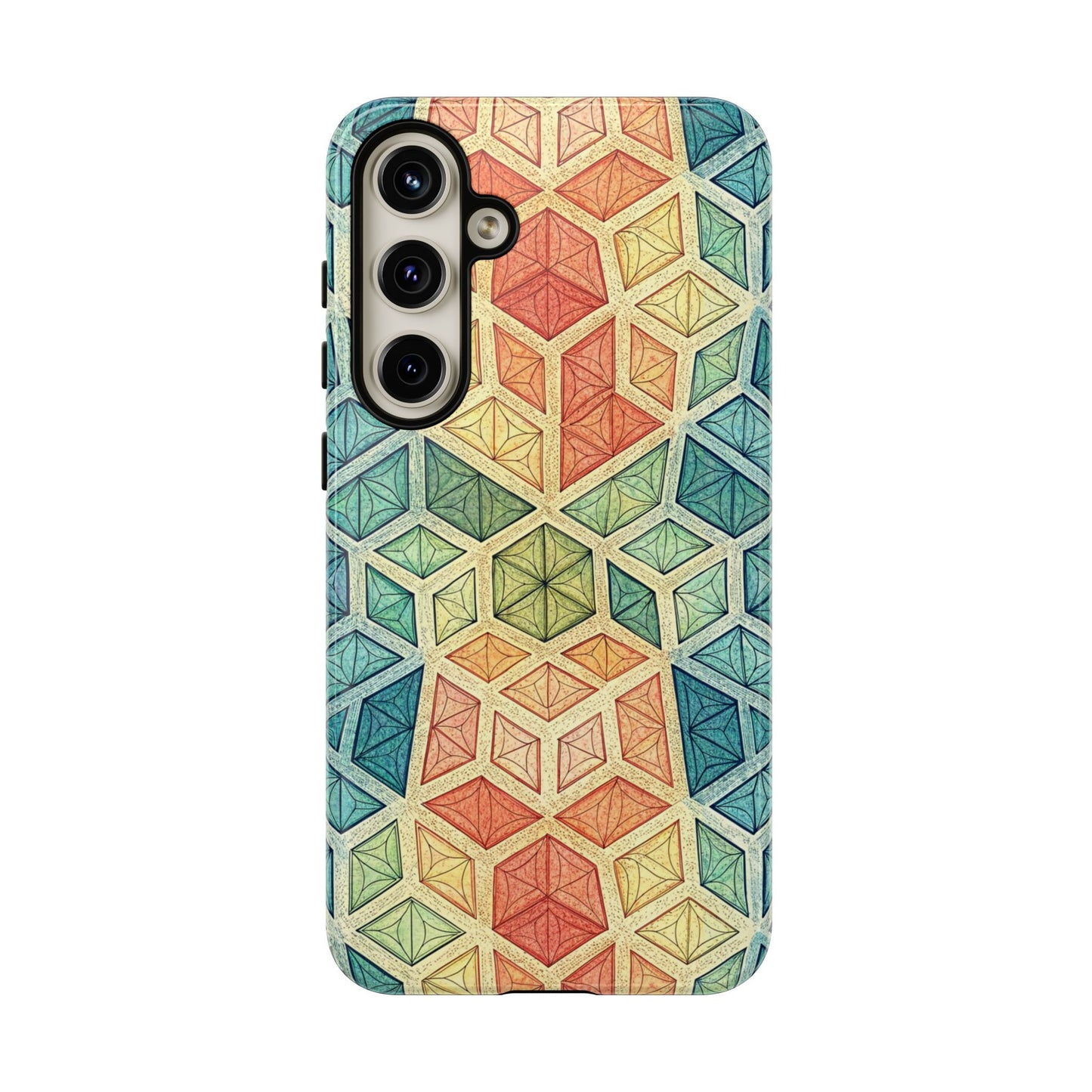 Colorful Fractal Samsung Tough Cases