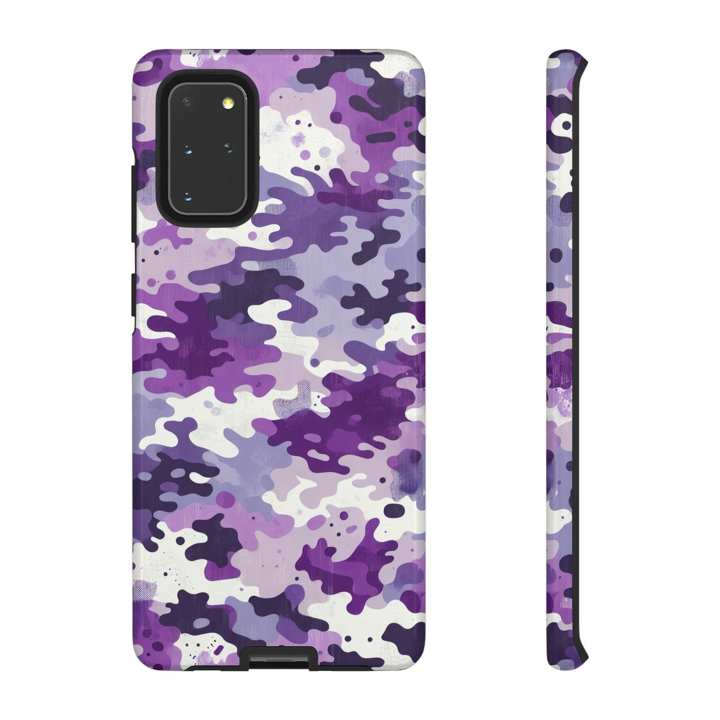 Purple Camouflage Samsung Phone Case