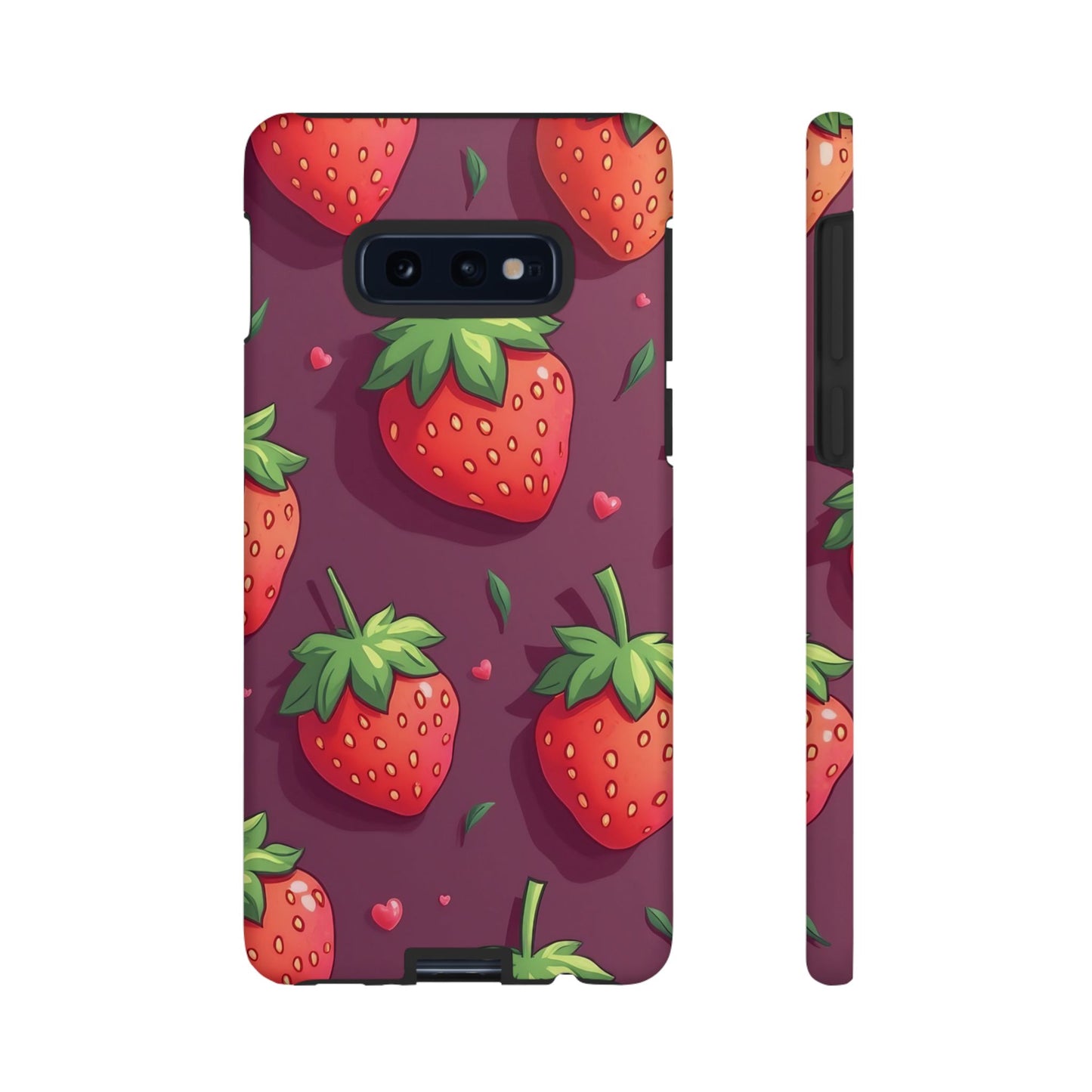 Strawberry Design Samsung Tough Phone Case