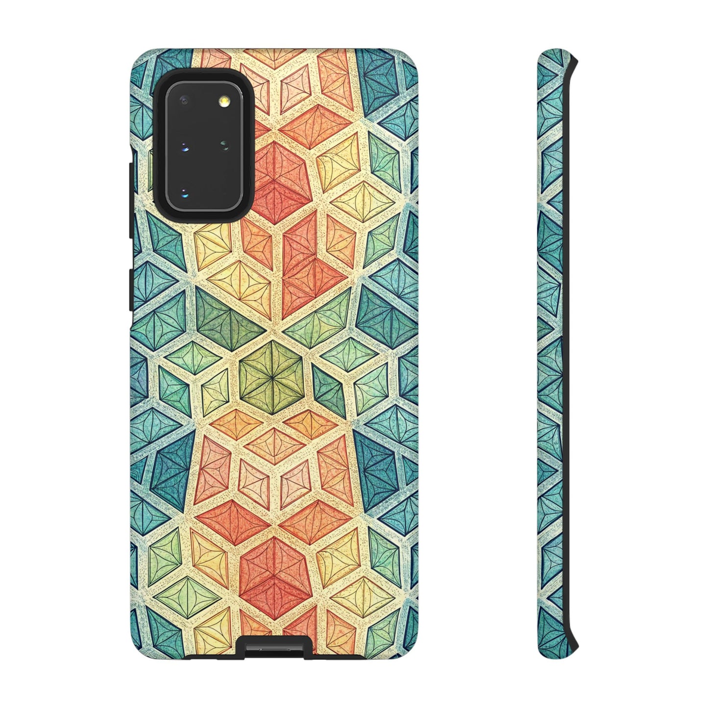 Colorful Fractal Samsung Tough Cases