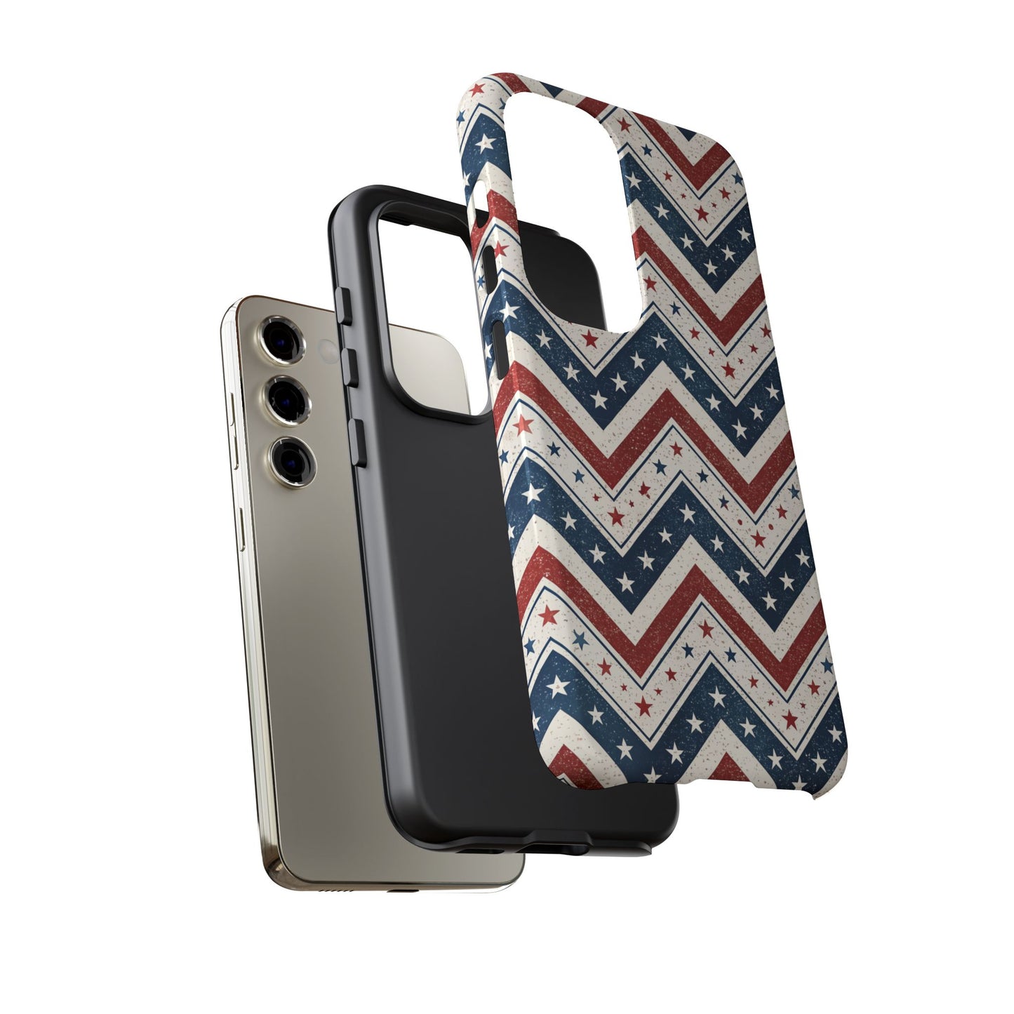 Vintage Patriotic Stars and Stripes Samsung Phone Case