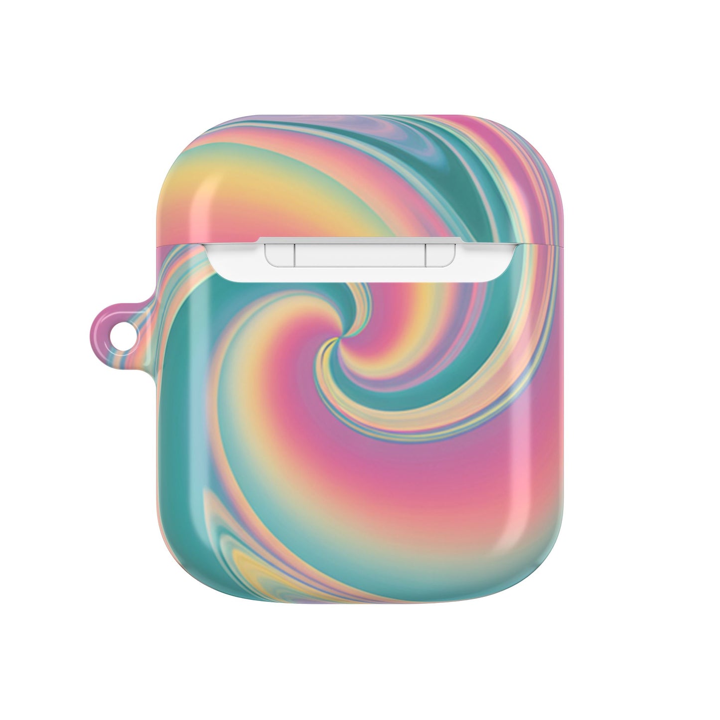 Cotton Candy Rainbow Swirl AirPod Case
