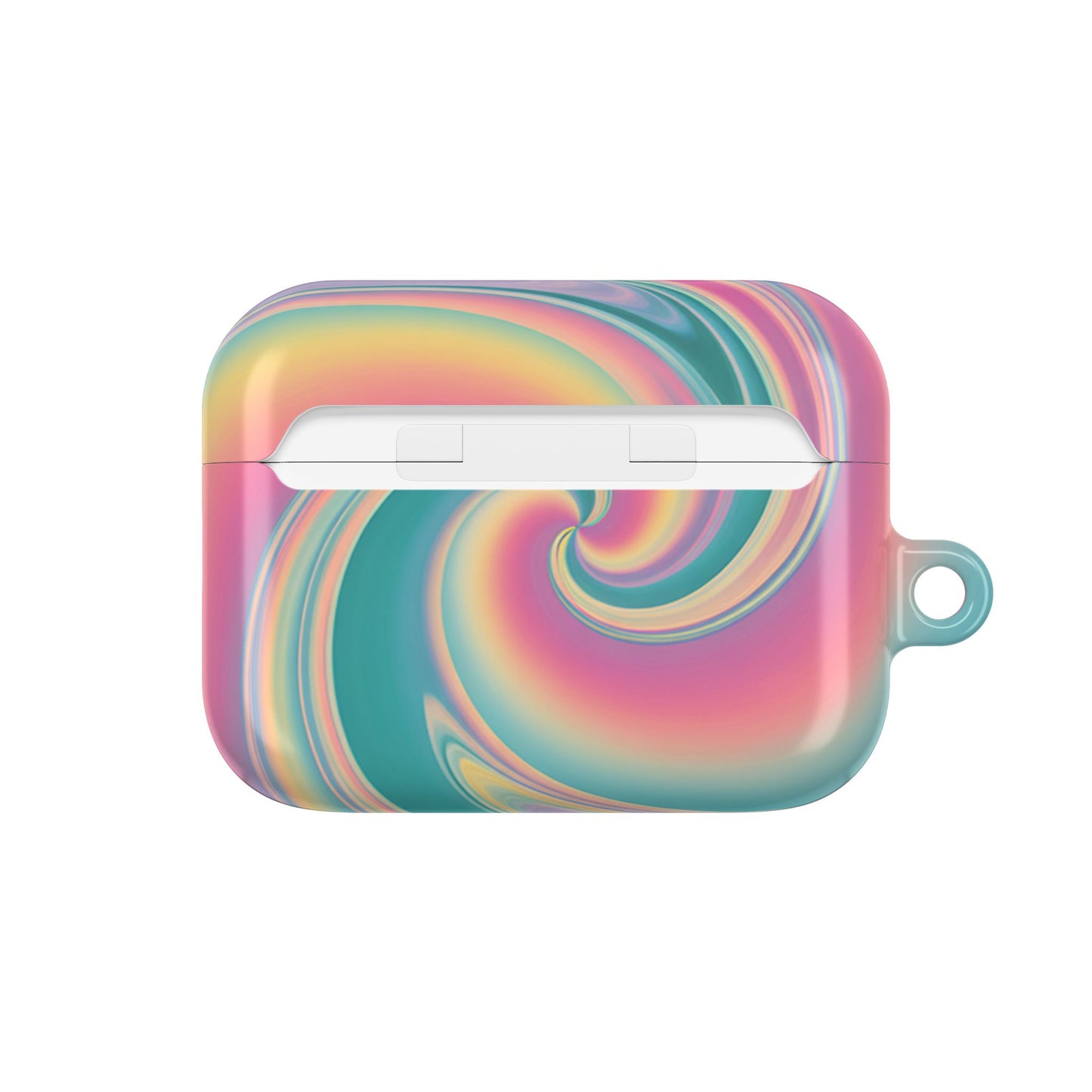 Cotton Candy Rainbow Swirl AirPod Case