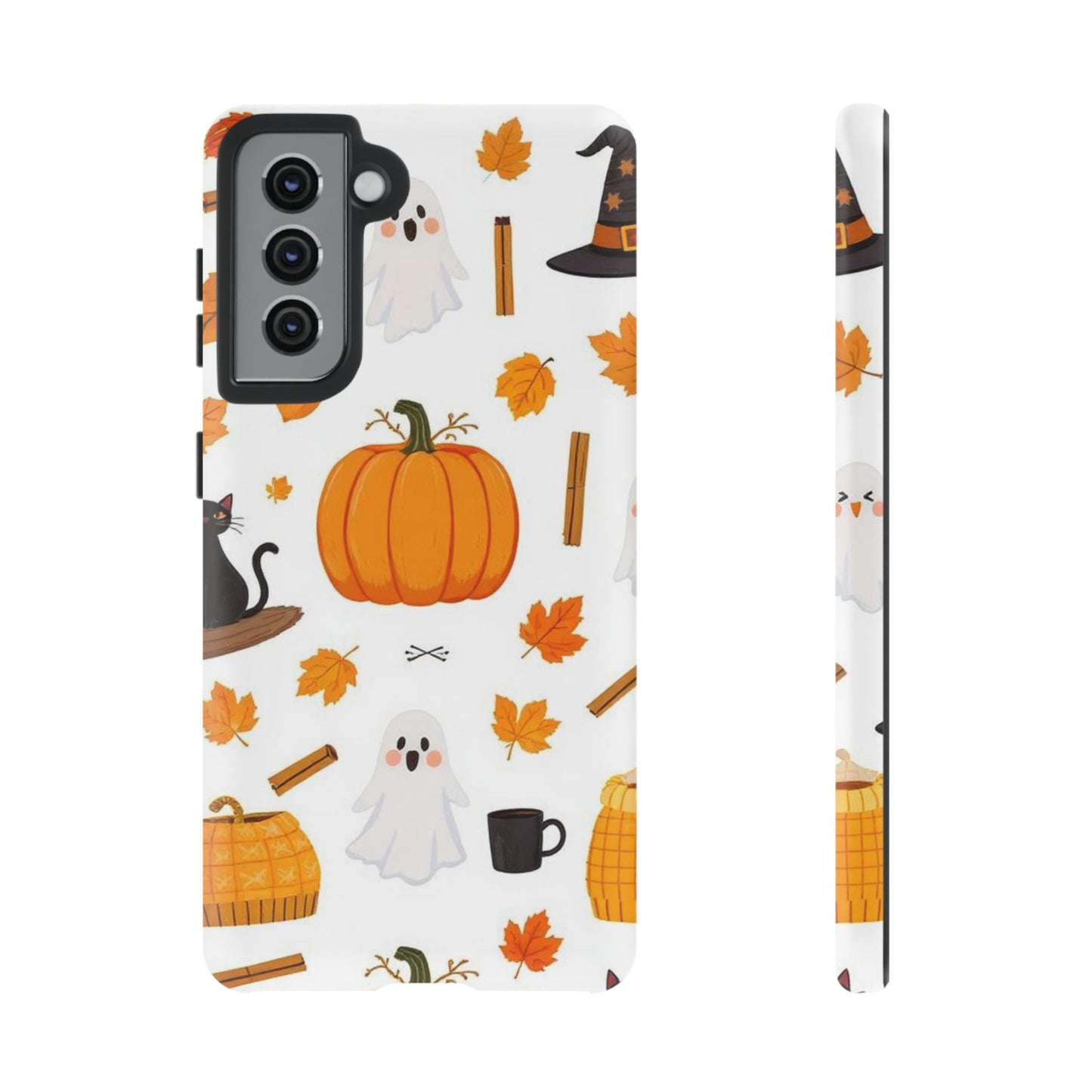 Pumpkins and Ghosts Samsung Tough Cases