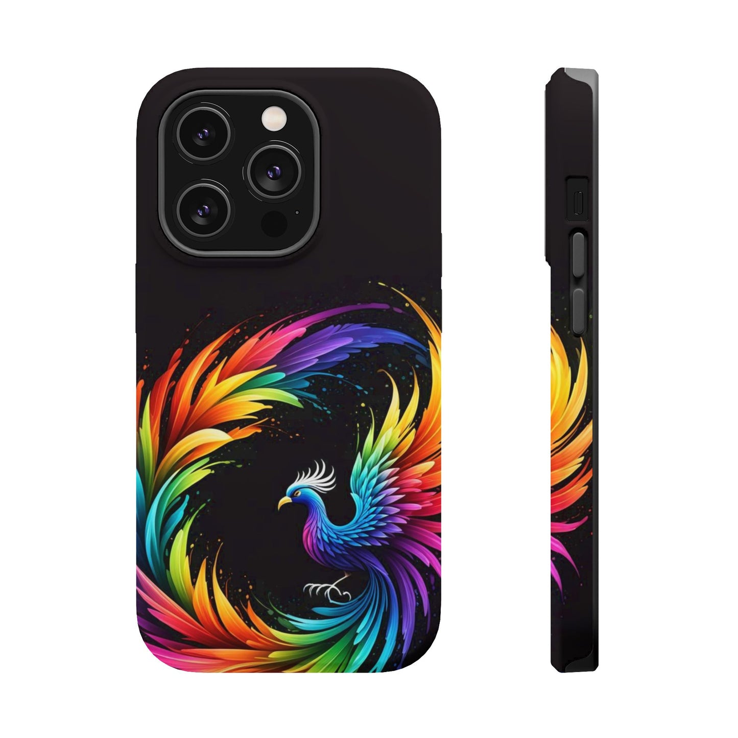 Rainbow Phoenix Design iPhone Tough Case