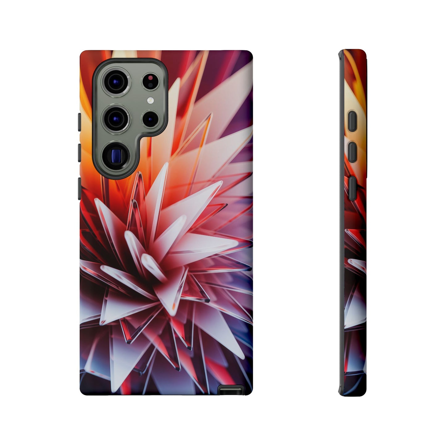 Glass Flower Inspired Tough Cases Samsung Phone Case