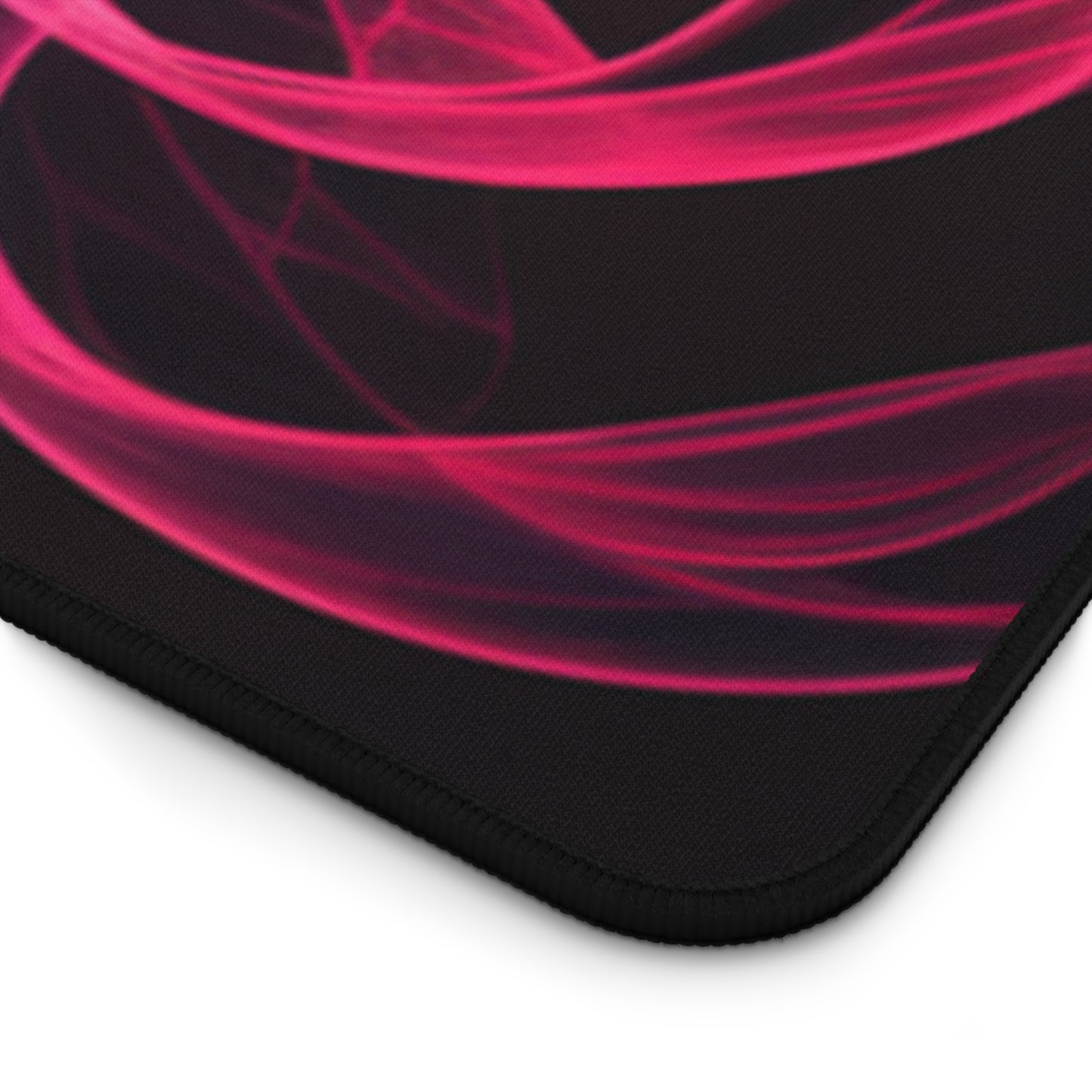 Red White Blue Swirl Desk Mat