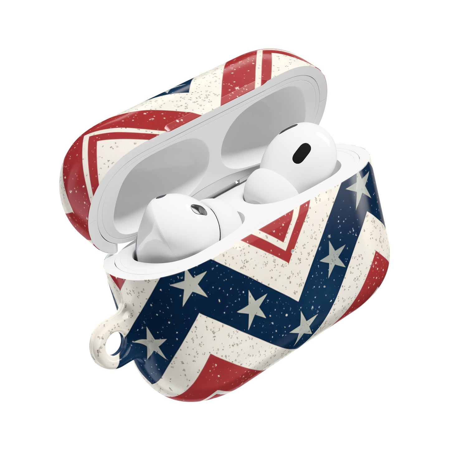 Red White and Blue AirPods Case