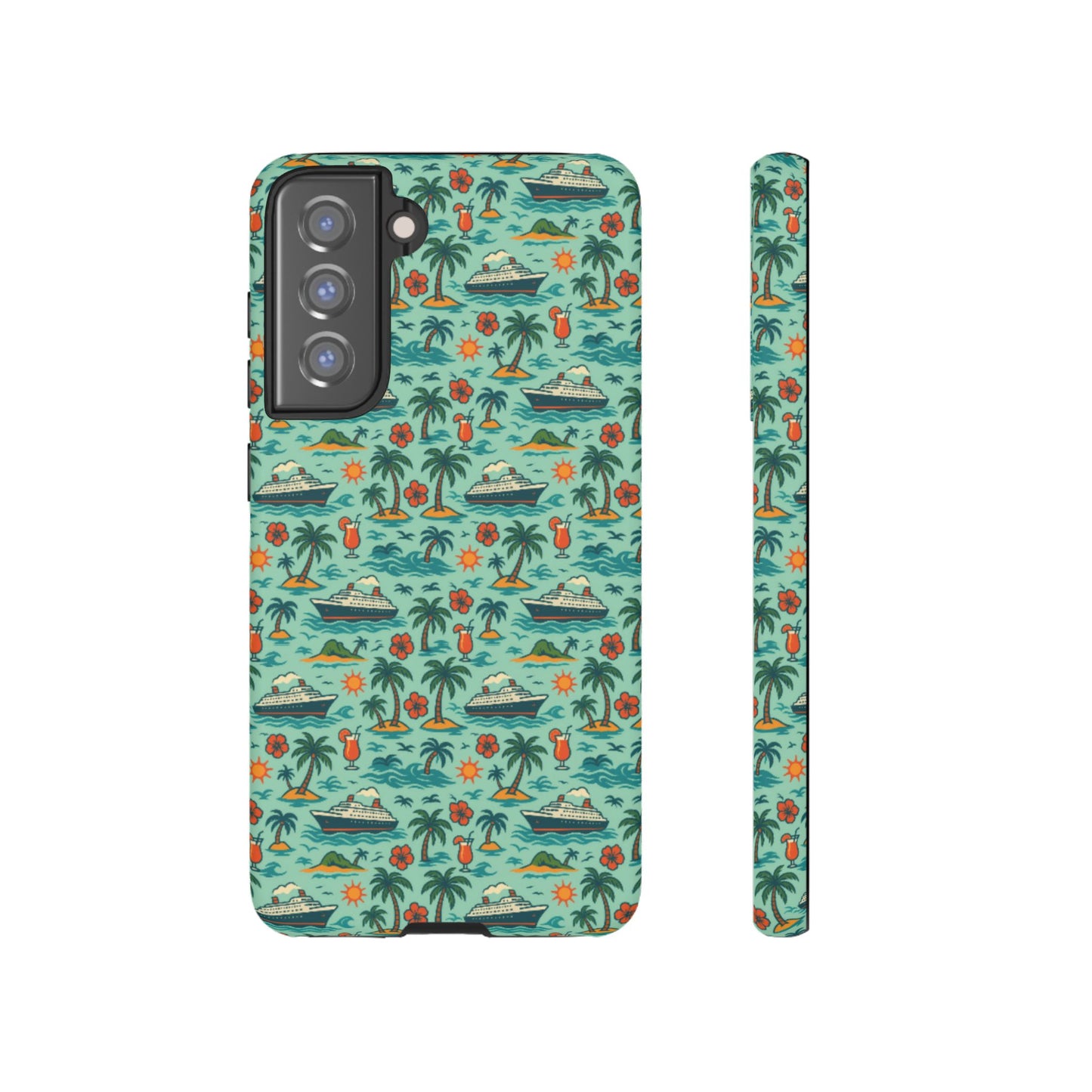 Tropical Cruise Design Samsung Phone Case