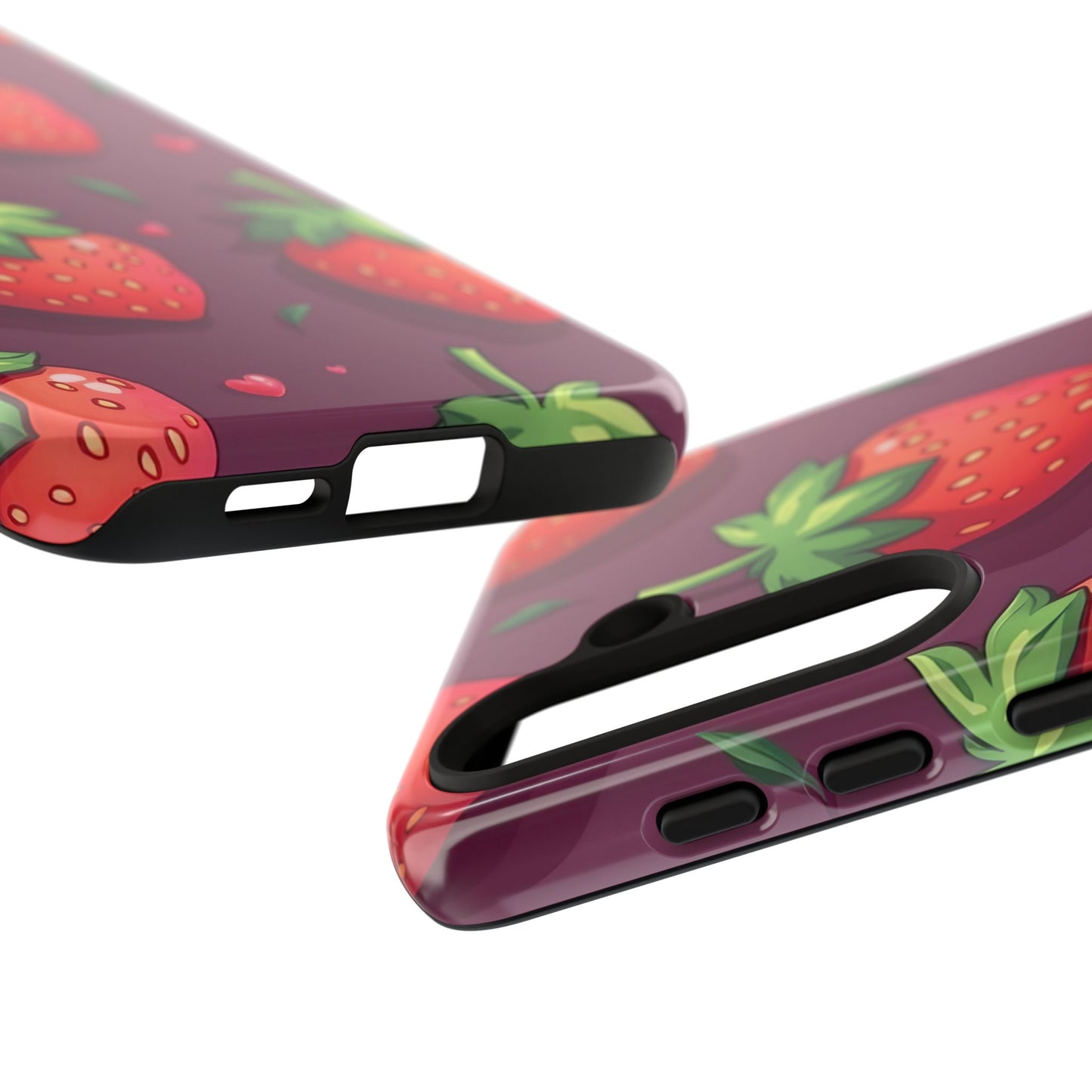 Strawberry Design Samsung Tough Phone Case