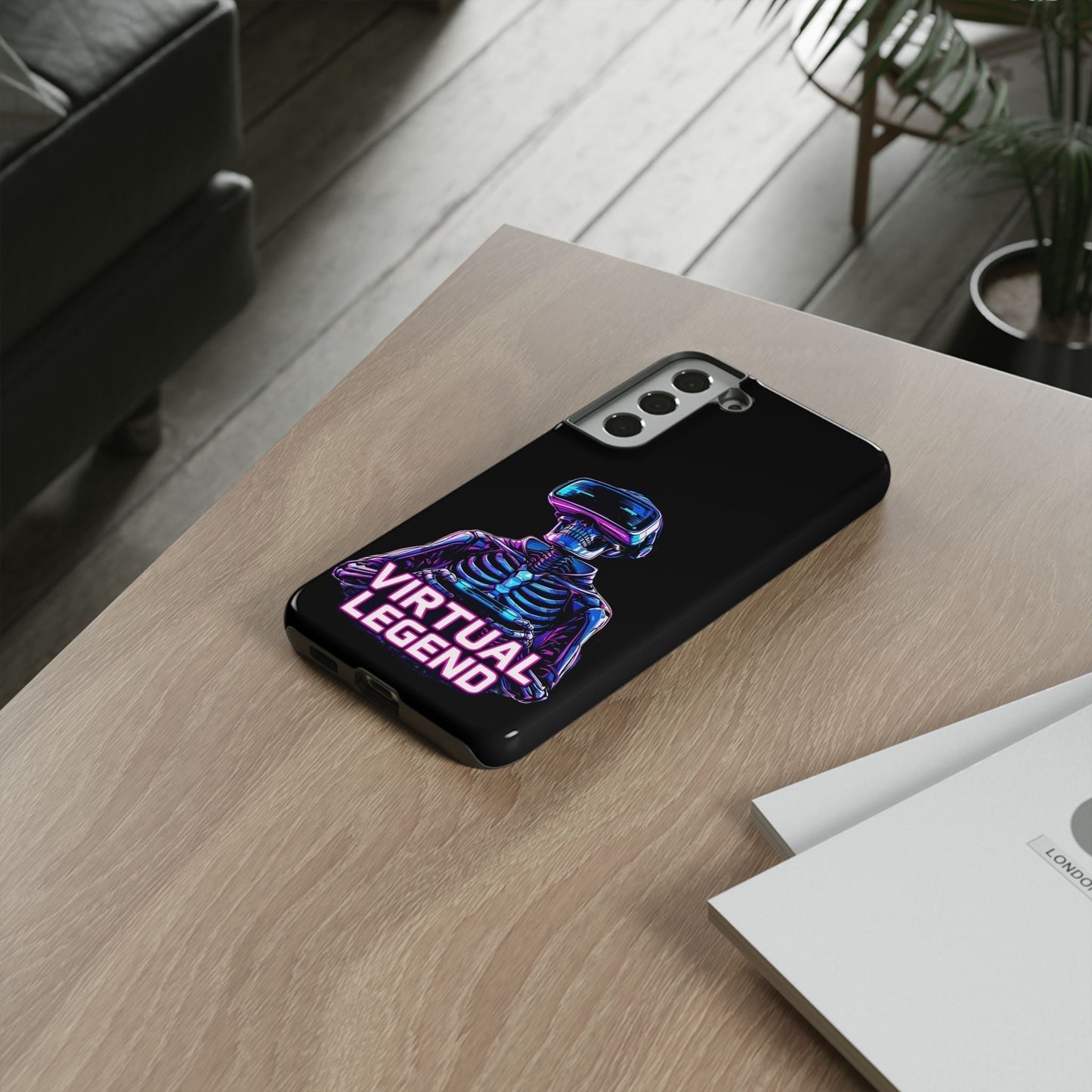 Samsung Tough Case with Virtual Legend Gamer 3D print for durable phone protection
