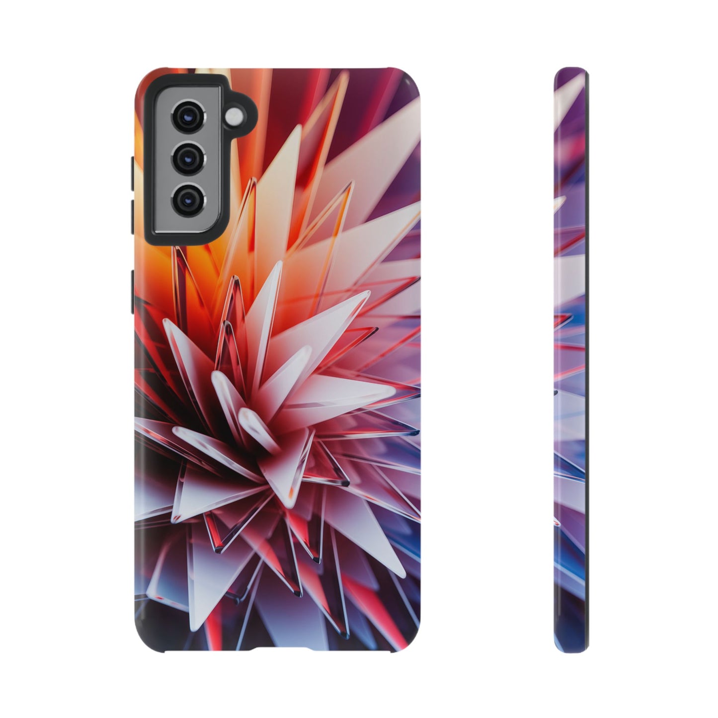 Glass Flower Inspired Tough Cases Samsung Phone Case