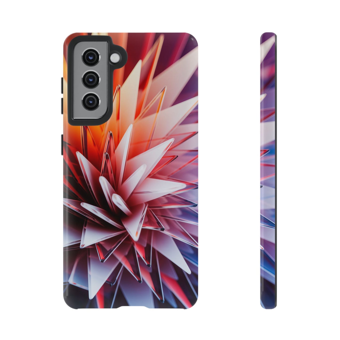 Glass Flower Inspired Tough Cases Samsung Phone Case