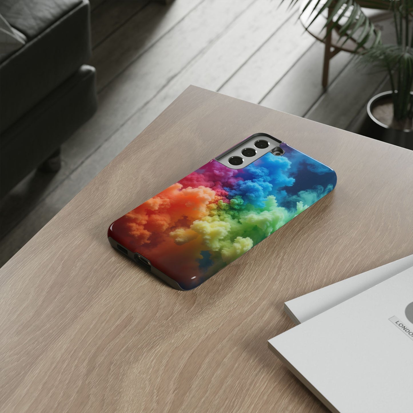 Rainbow Mist Tough Samsung Phone Case