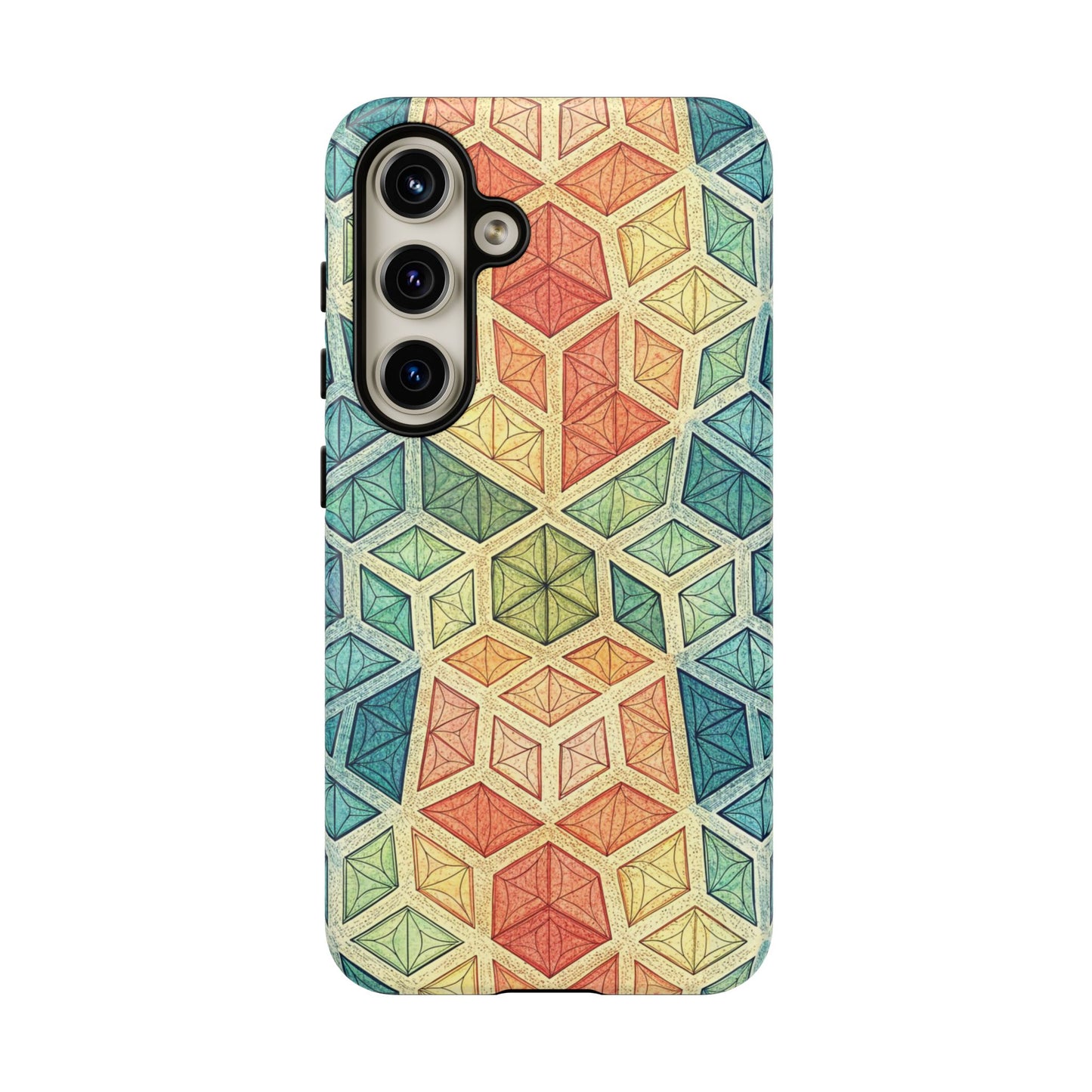 Colorful Fractal Samsung Tough Cases