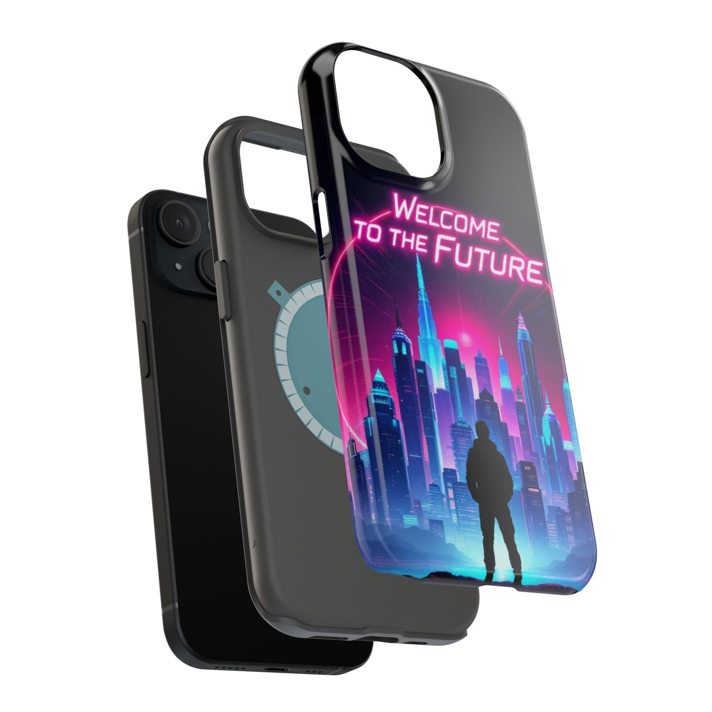 Welcome to the Future Graphic Tough iPhone Case