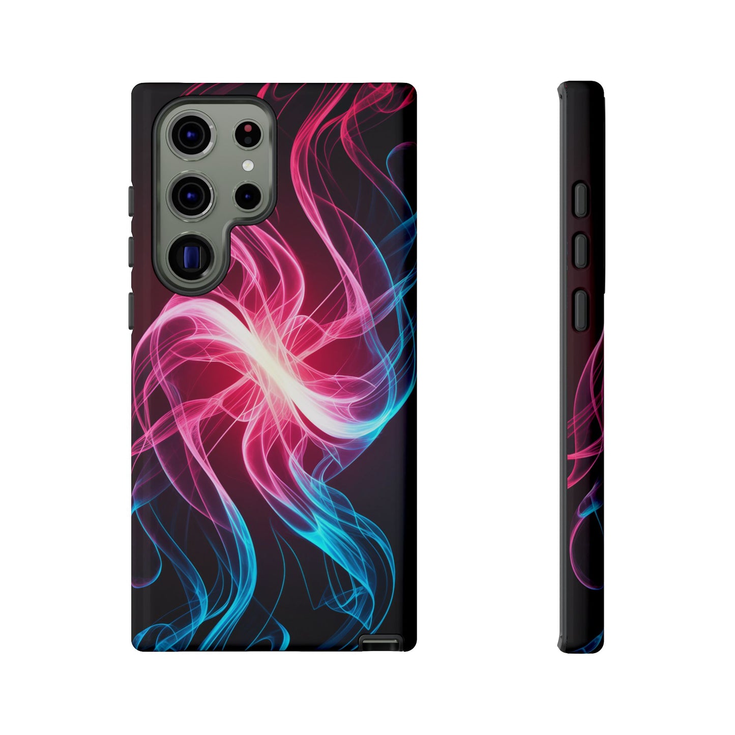 Red, White and Blue Swirl Samsung Phone Case