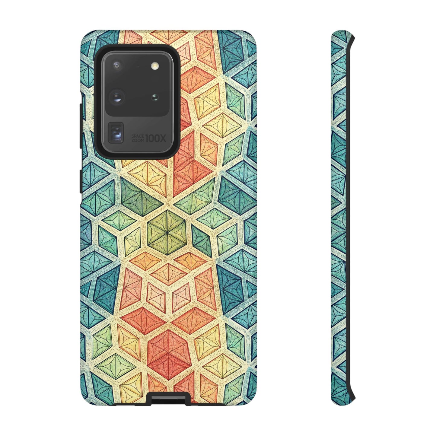 Colorful Fractal Samsung Tough Cases