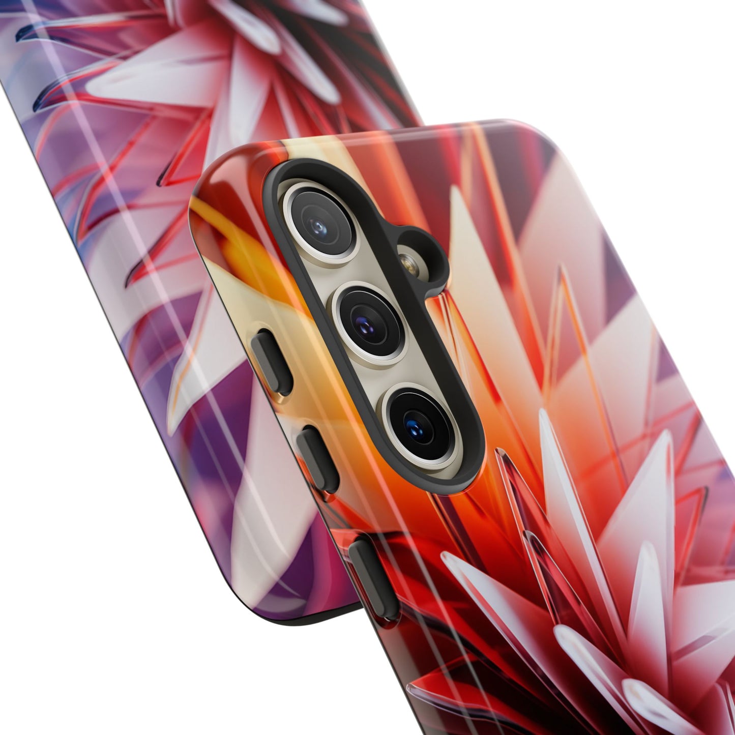 Glass Flower Inspired Tough Cases Samsung Phone Case