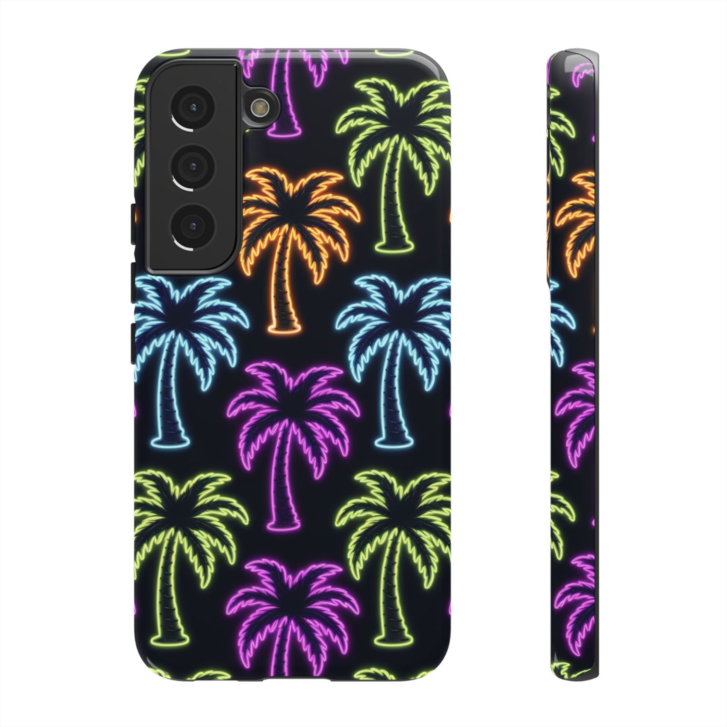 Neon Palm Trees Phone Case