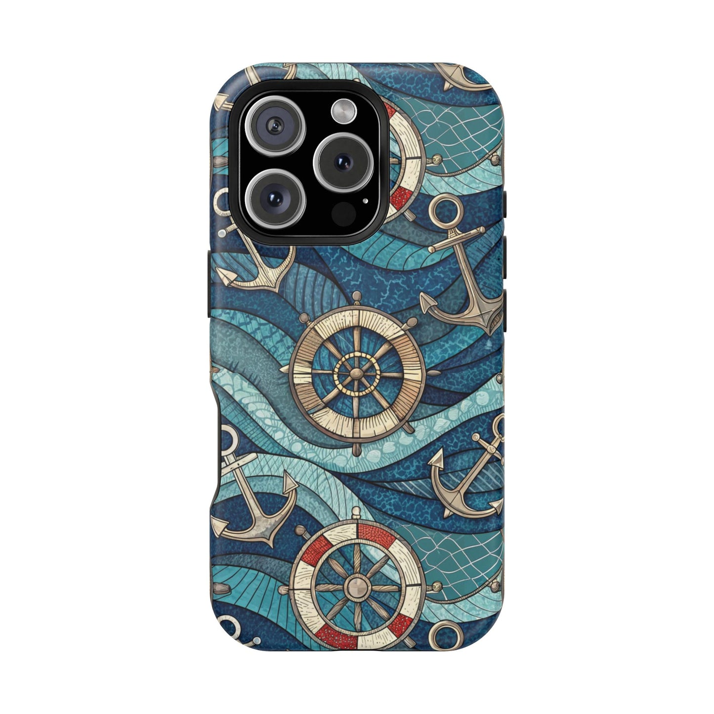 Fun Nautical Theme iPhone Tough Case