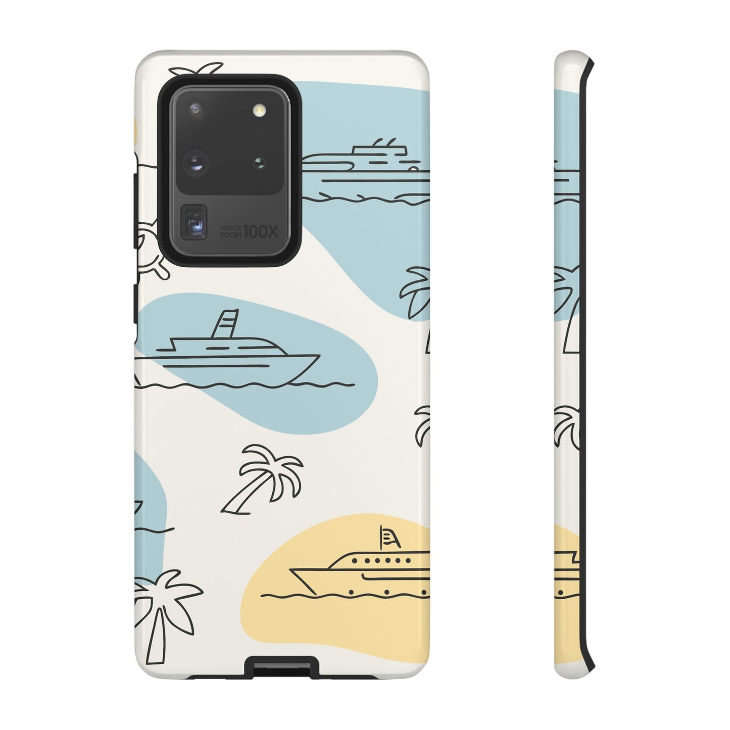 Retro Cruise Vacation Samsung Tough Phone Case