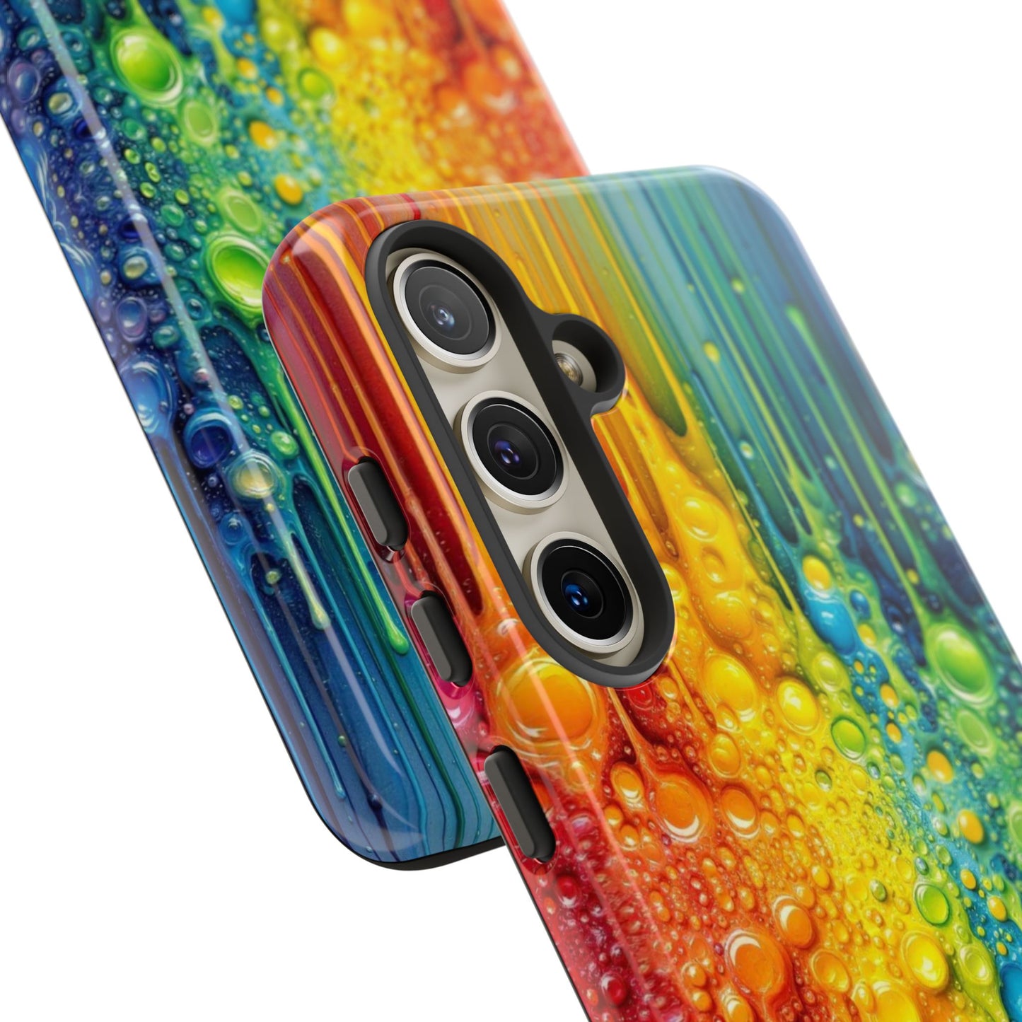 Rainbow Paint Splash Samsung Tough Case