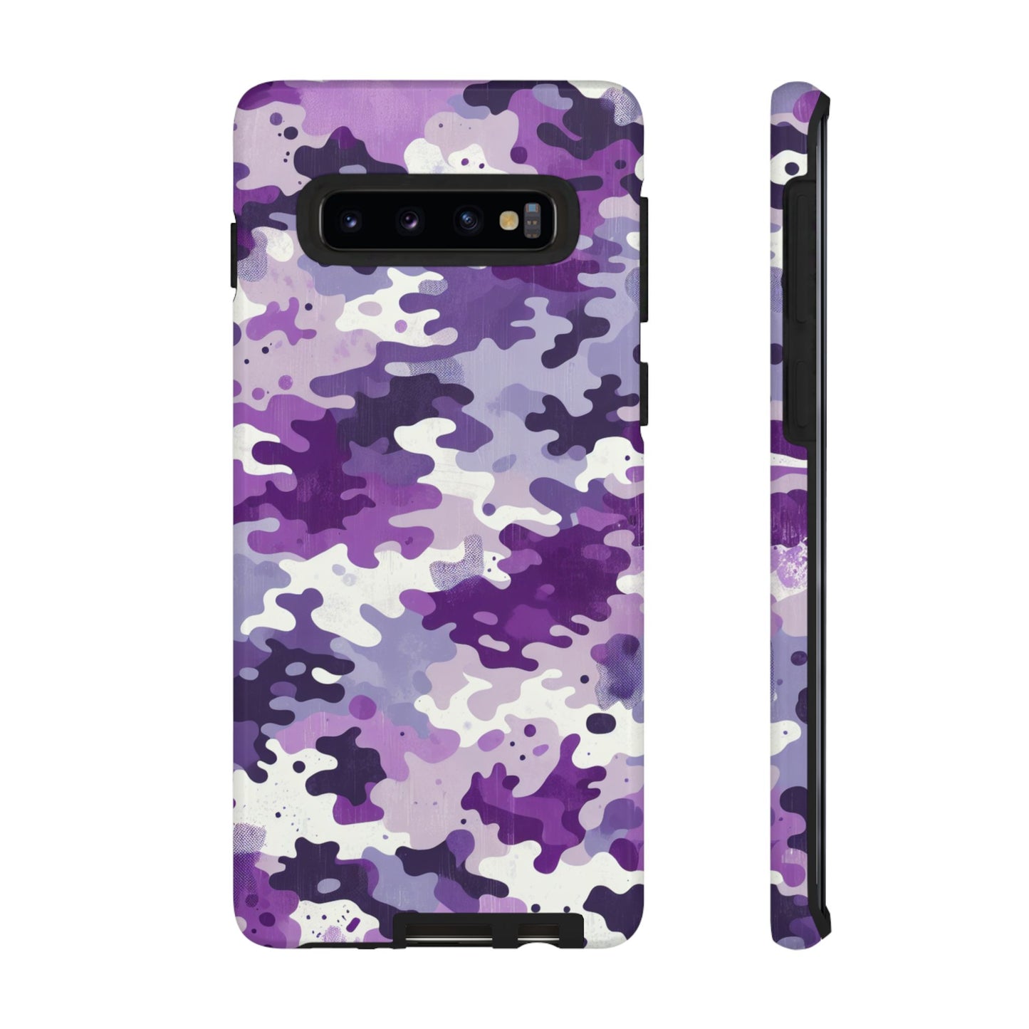 Purple Camouflage Samsung Phone Case