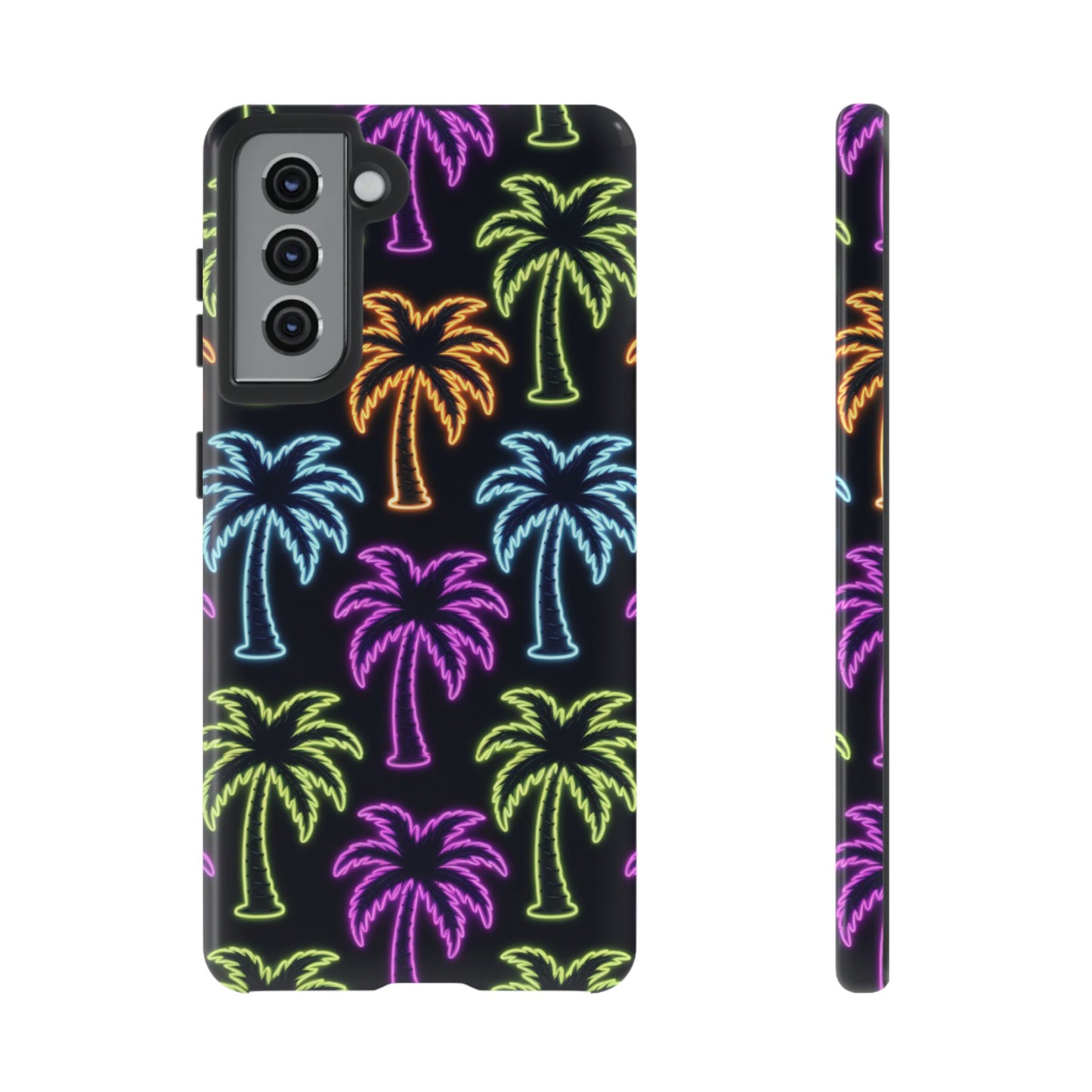Neon Palm Trees Phone Case