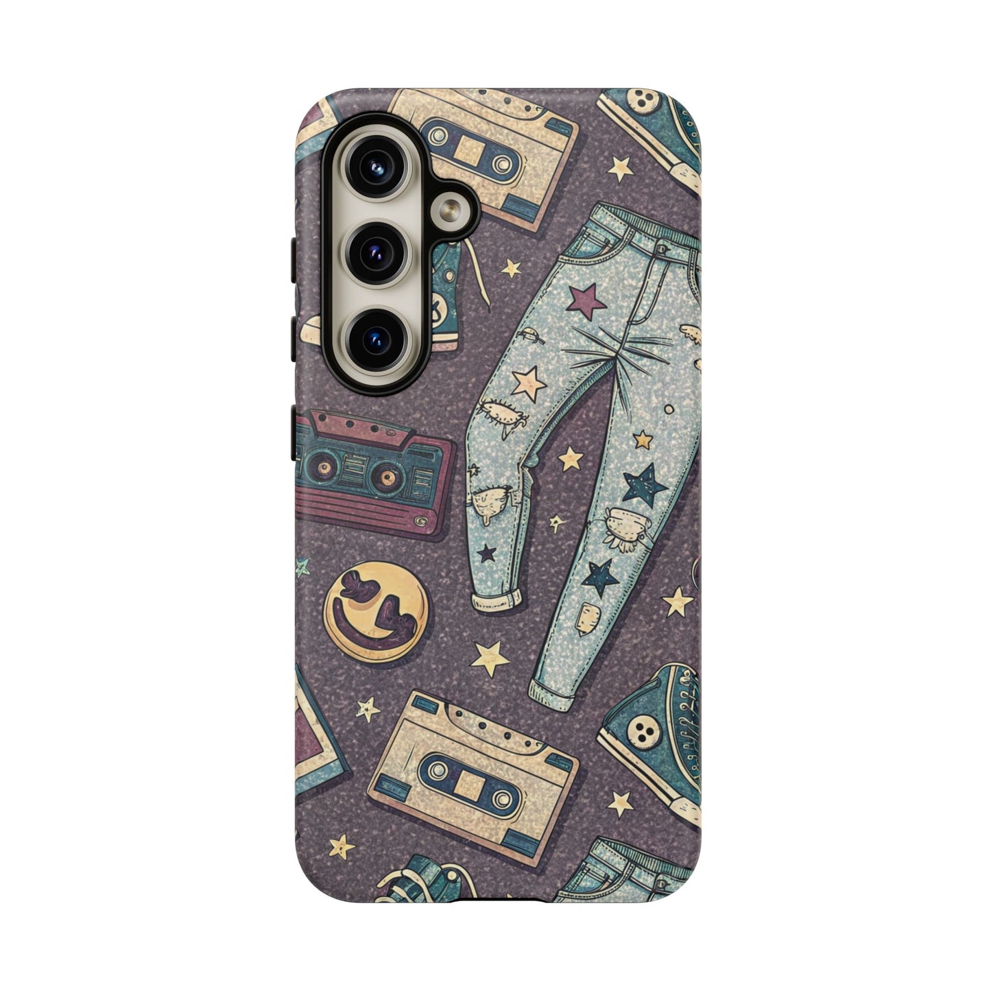 90s Cassette Collage Samsung Tough Phone Case