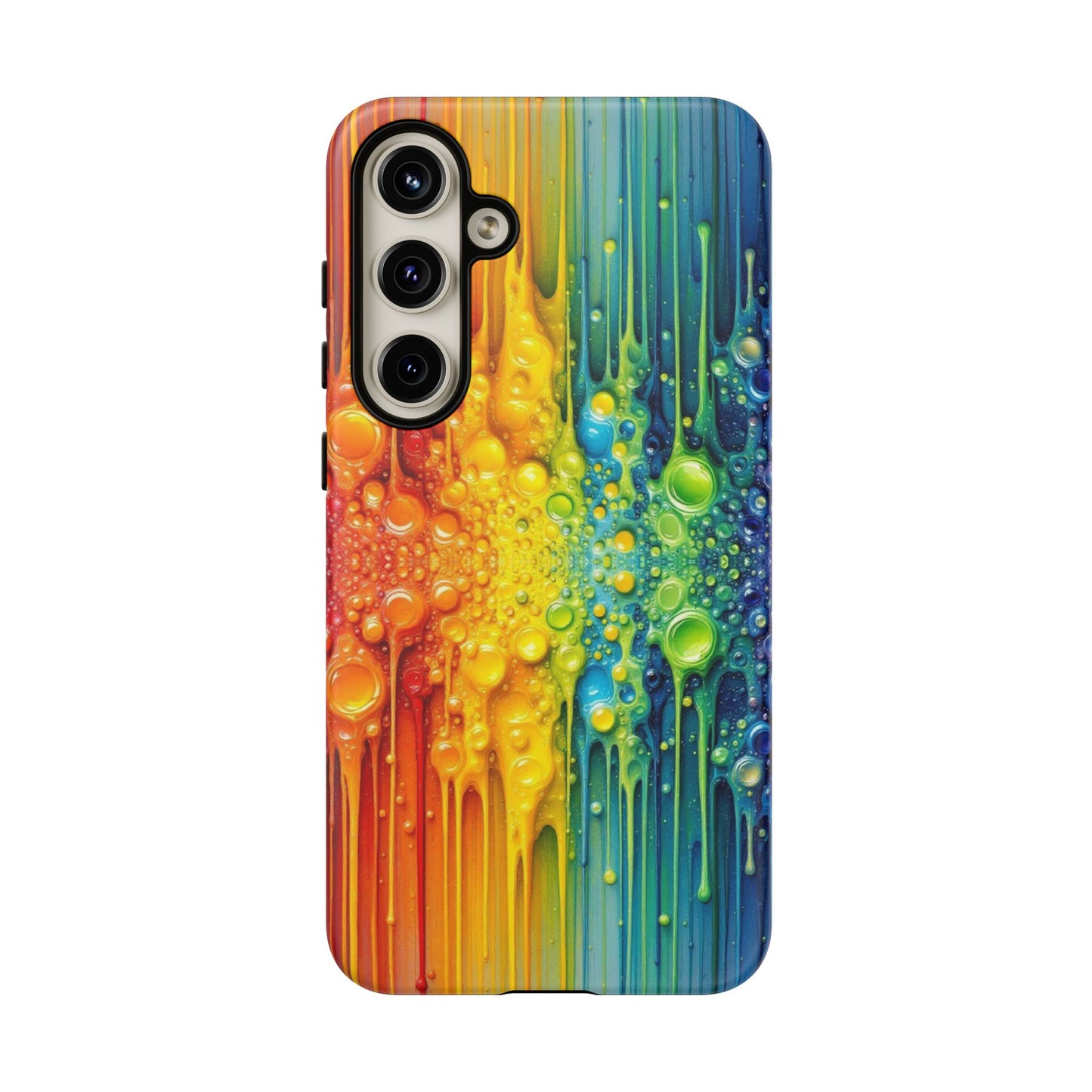 Rainbow Paint Splash Samsung Tough Case