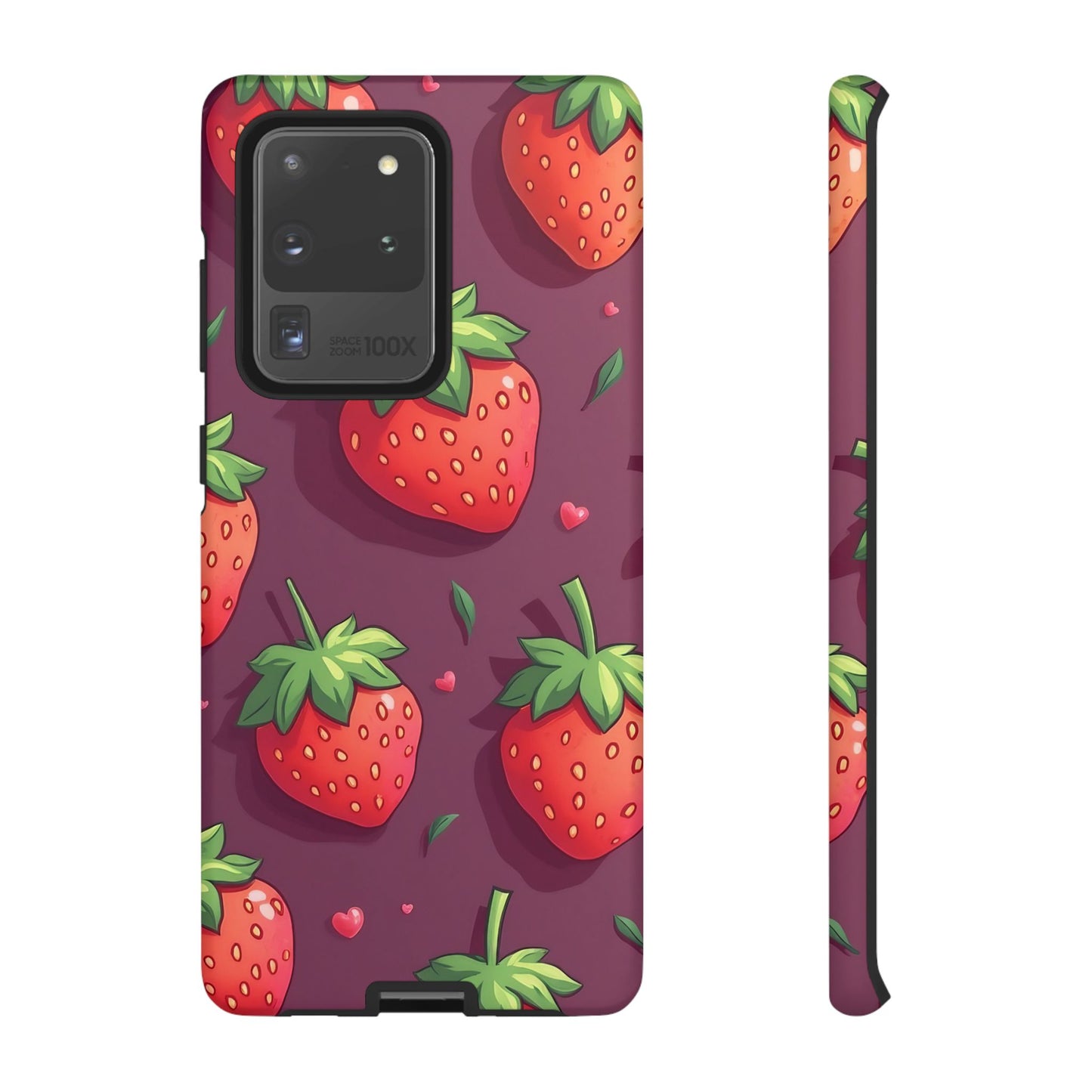 Strawberry Design Samsung Tough Phone Case