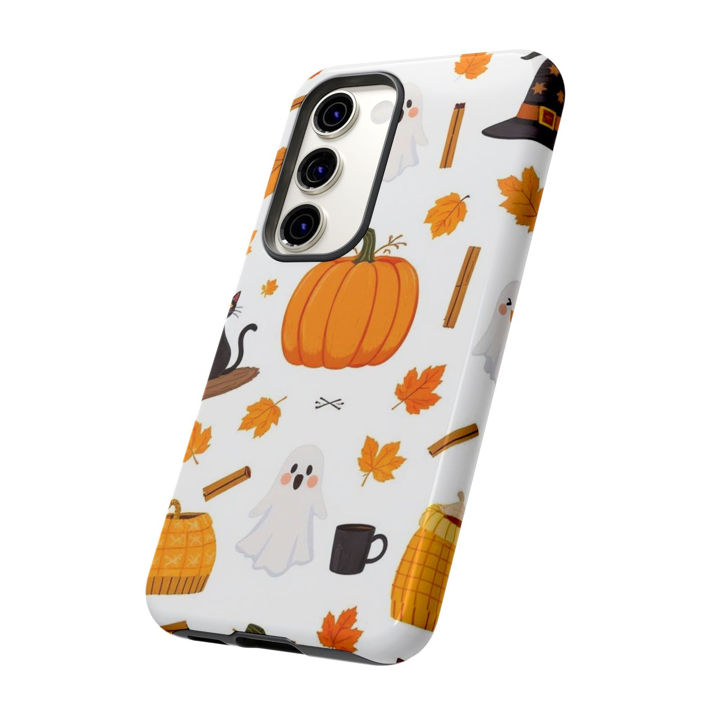 Pumpkins and Ghosts Samsung Tough Cases