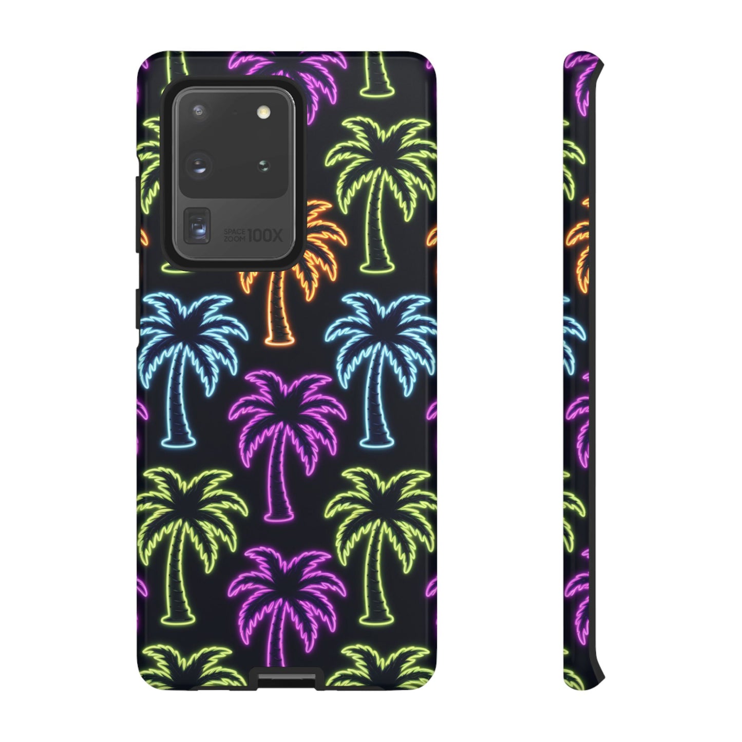 Neon Palm Trees Phone Case