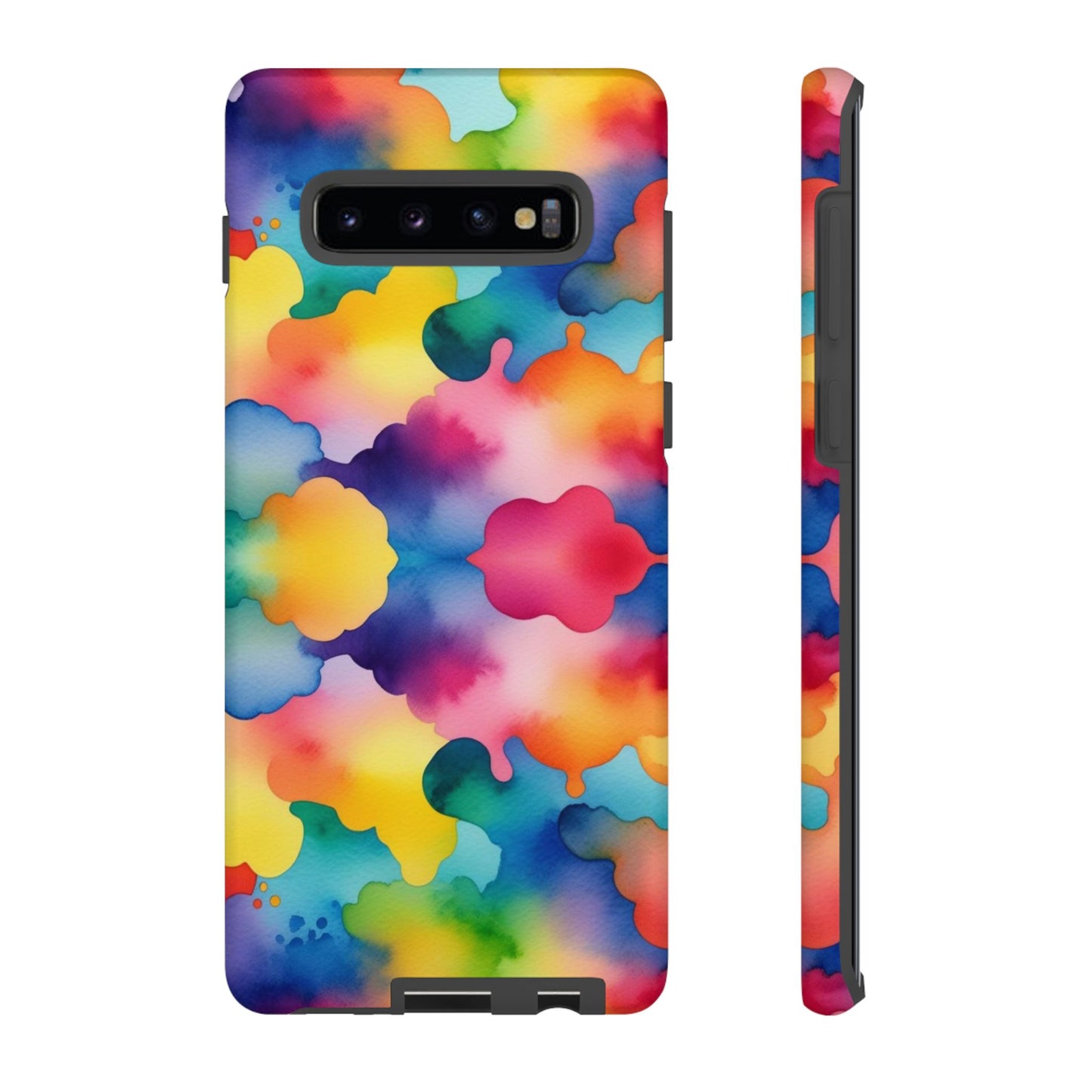 Rainbow Watercolor Samsung Tough Case