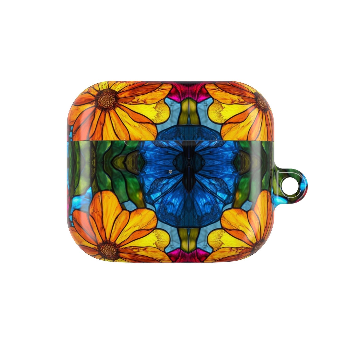 Floral AirPods Case ā Stylish Protective AirPods Cover with Carabiner