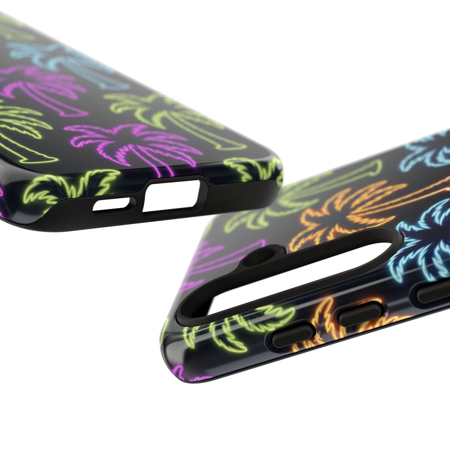 Neon Palm Trees Phone Case