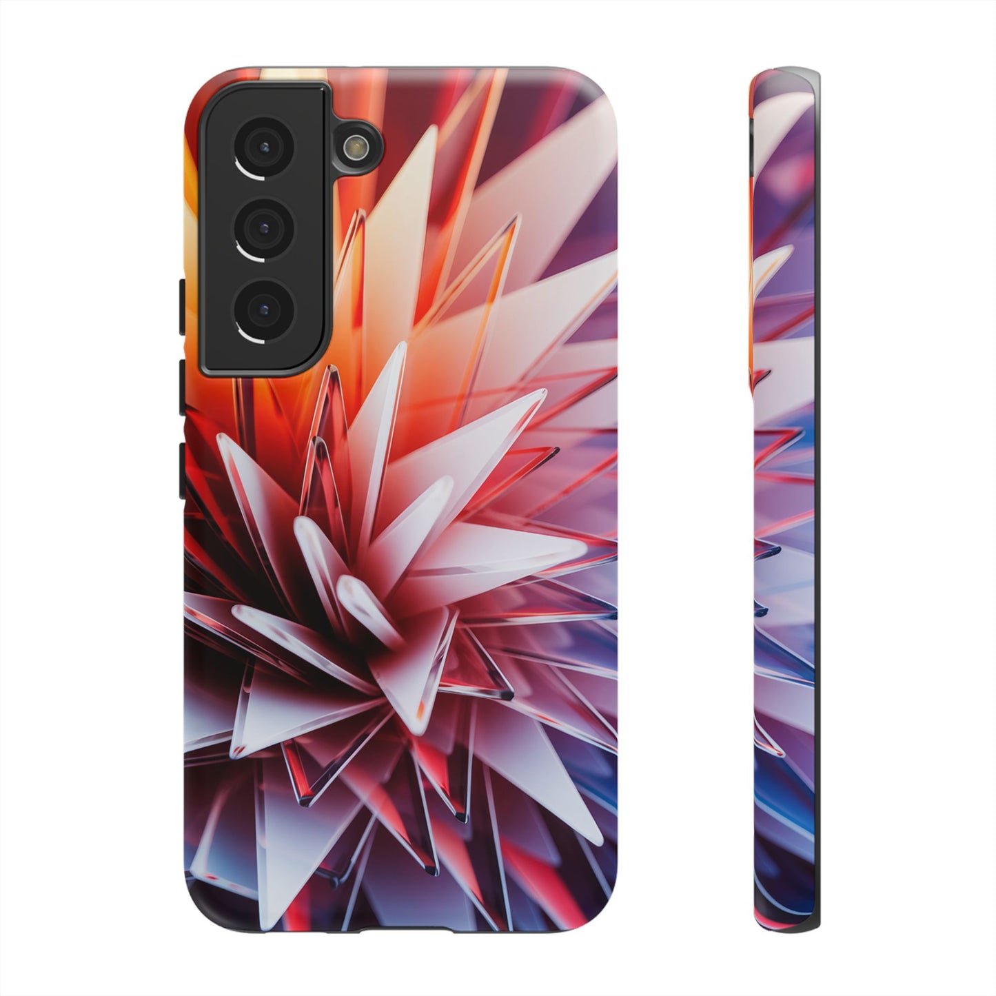 Glass Flower Inspired Tough Cases Samsung Phone Case