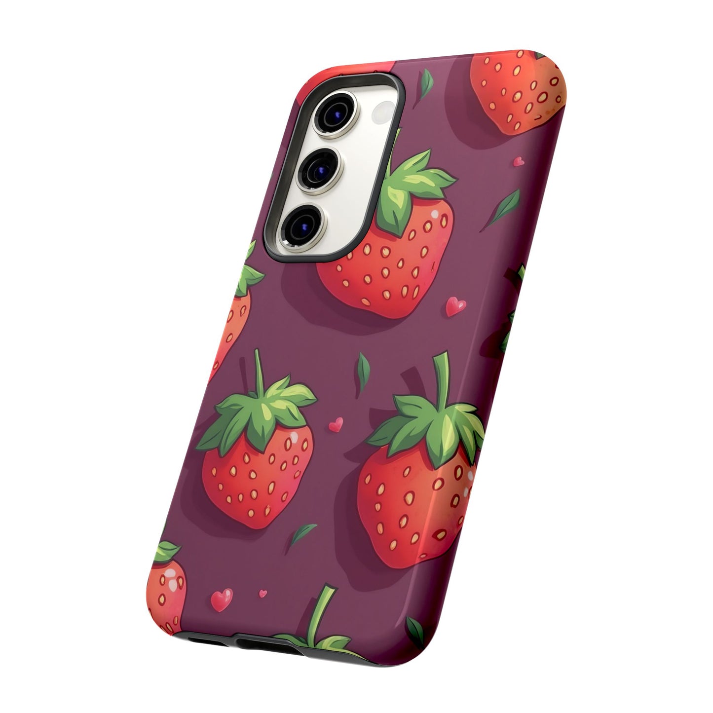 Strawberry Design Samsung Tough Phone Case