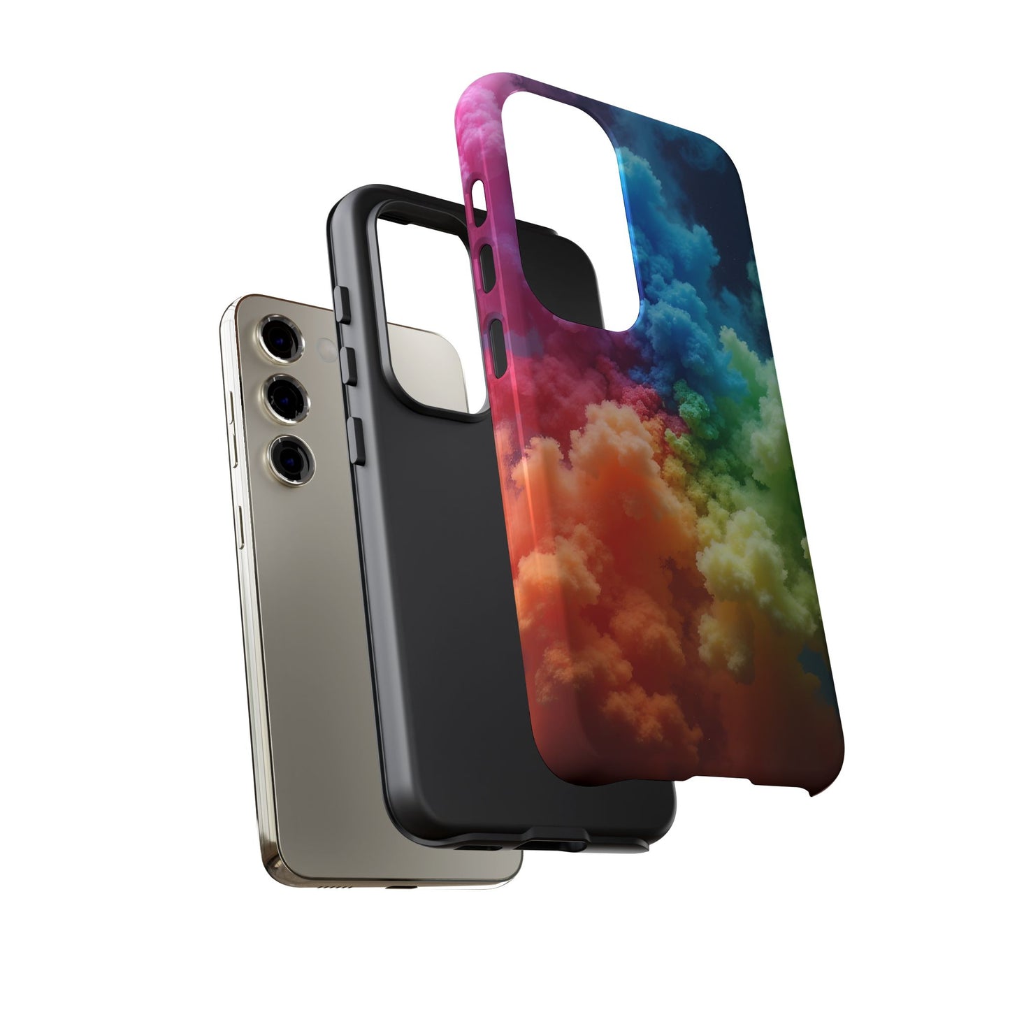 Rainbow Mist Tough Samsung Phone Case