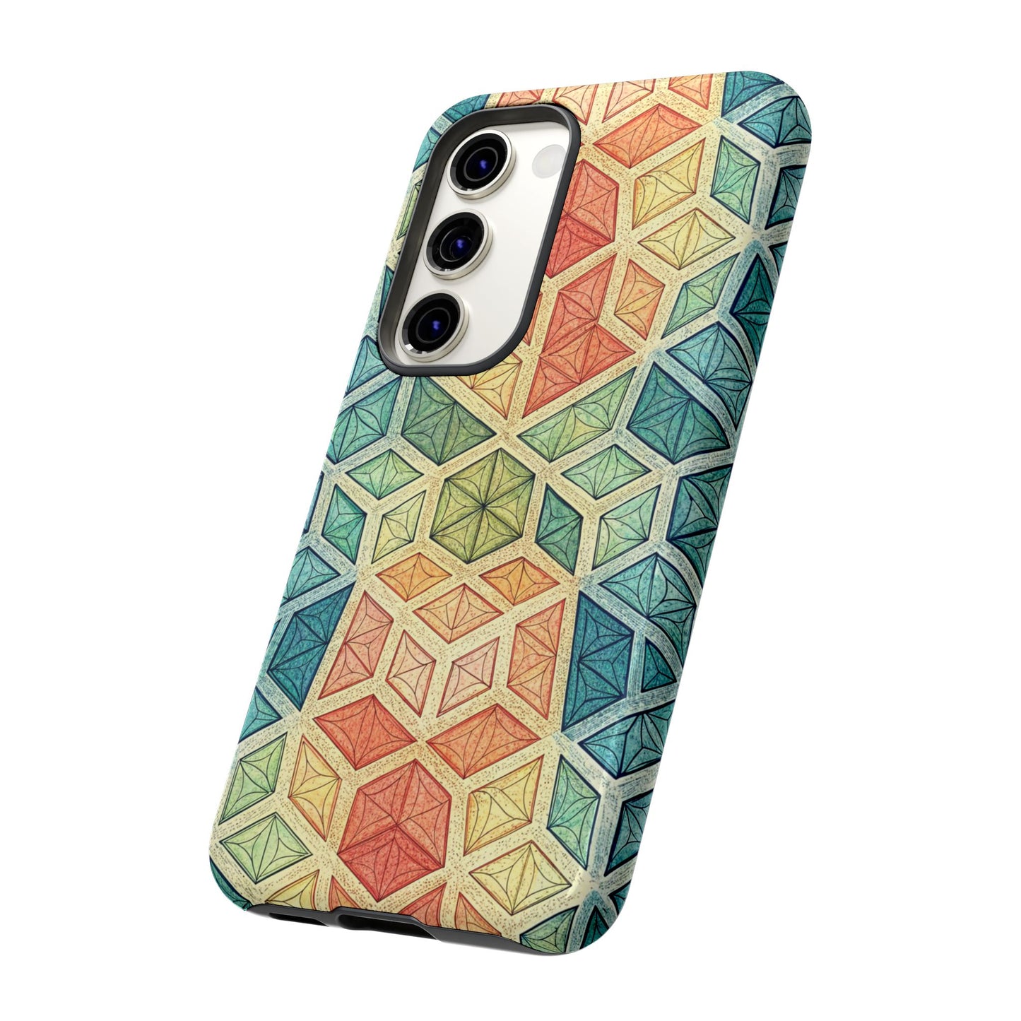 Colorful Fractal Samsung Tough Cases