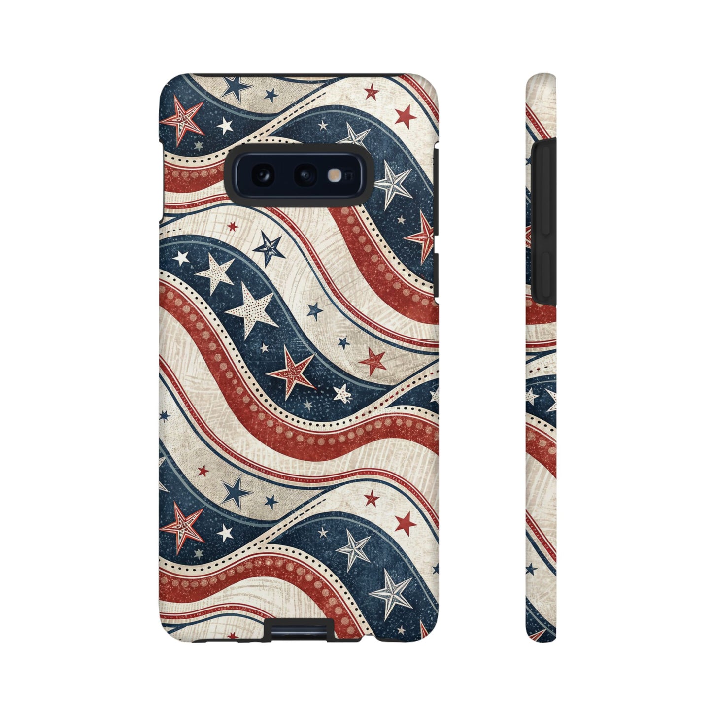 Vintage Patriotic Inspired Ribbon Samsung Phone Case