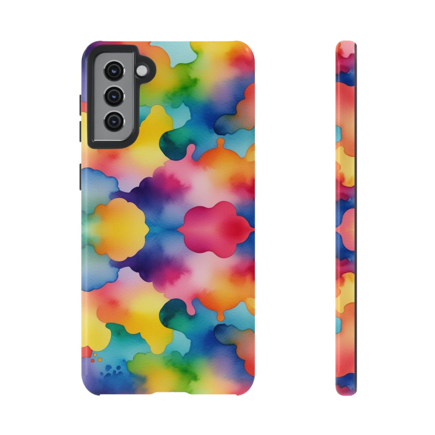 Rainbow Watercolor Samsung Tough Case